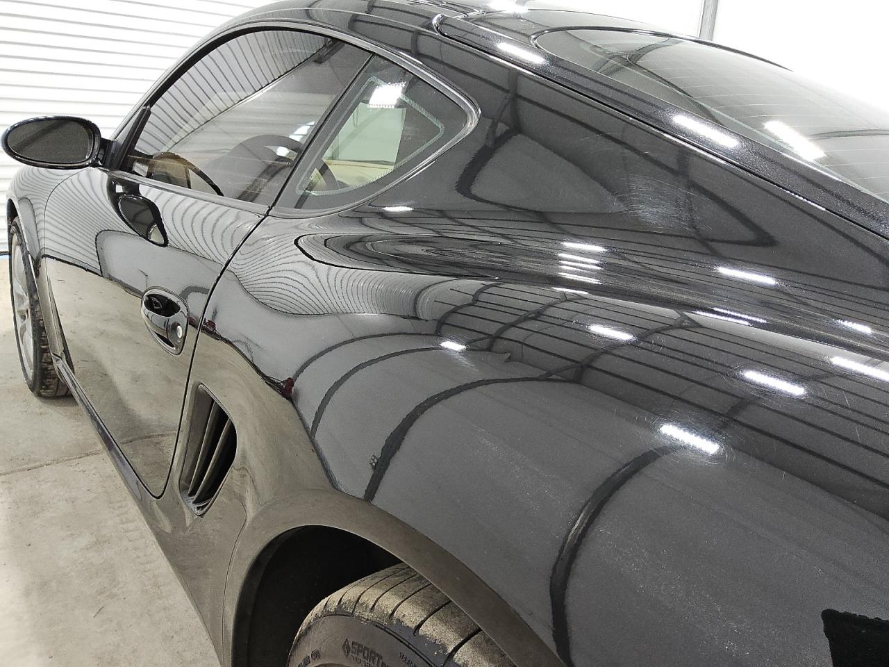 2007 Porsche Cayman S Черный vin: WP0AB29827U781142 Damage: Left Qtr Panel, Dent(S) W/ Paint Dmg, 1 To 2 Inches