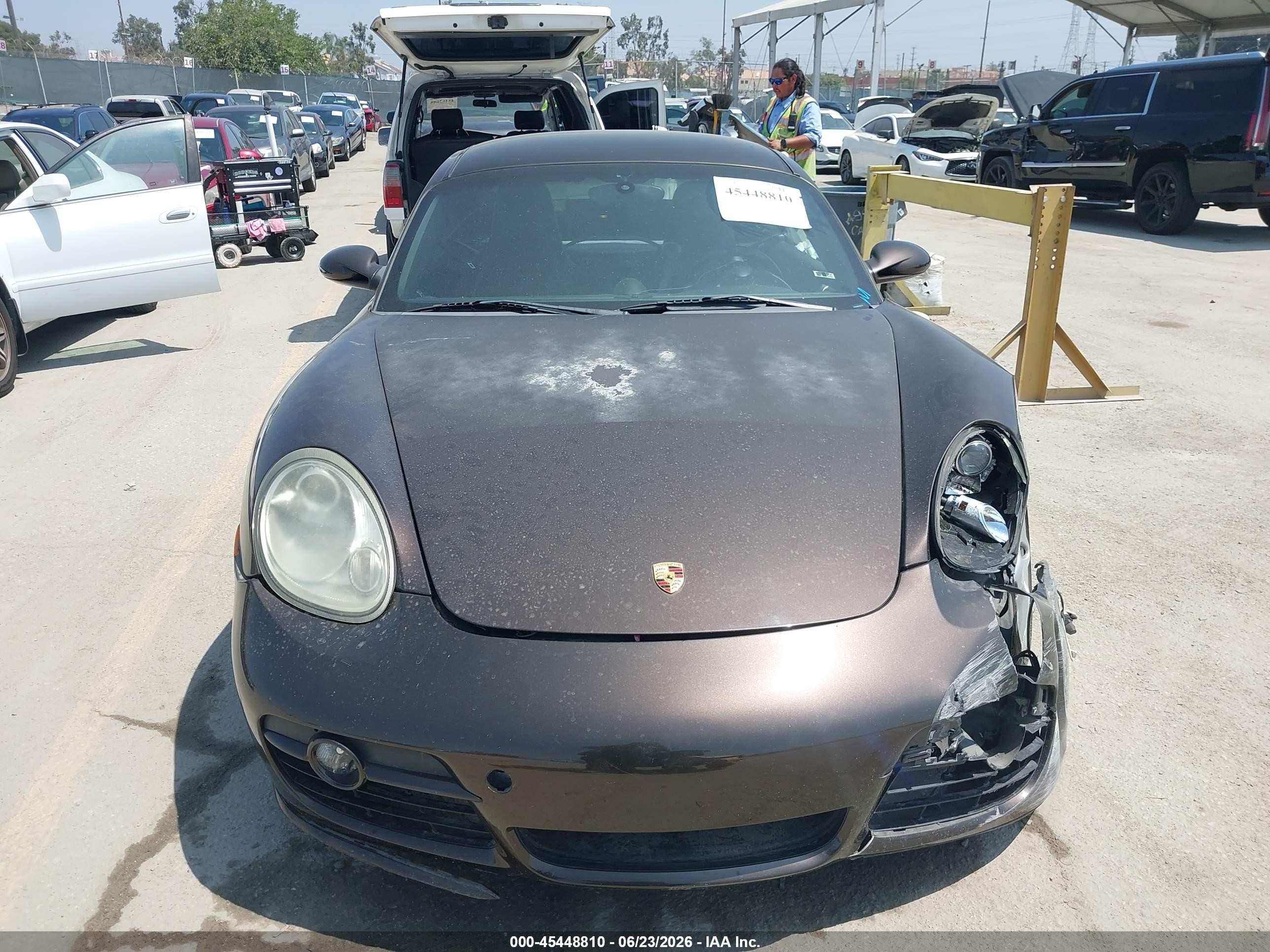 2008 Porsche Cayman S   Brown vin: WP0AB29828U780722
