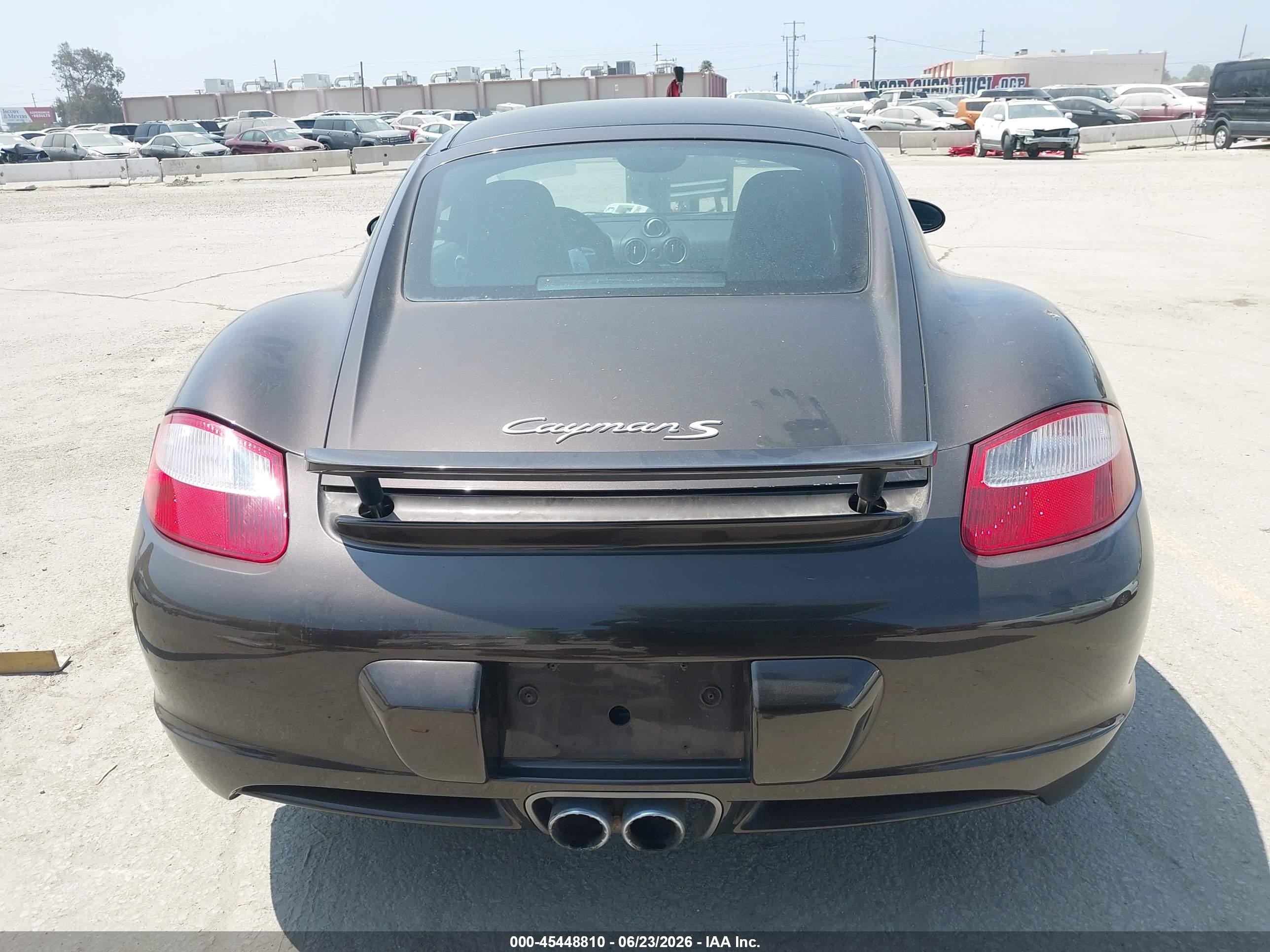 2008 Porsche Cayman S   Brown vin: WP0AB29828U780722