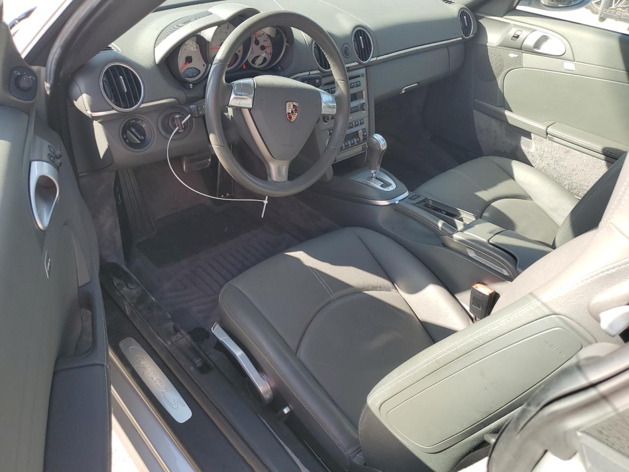 2007 Porsche Cayman S Серебряный vin: WP0AB29837U782493