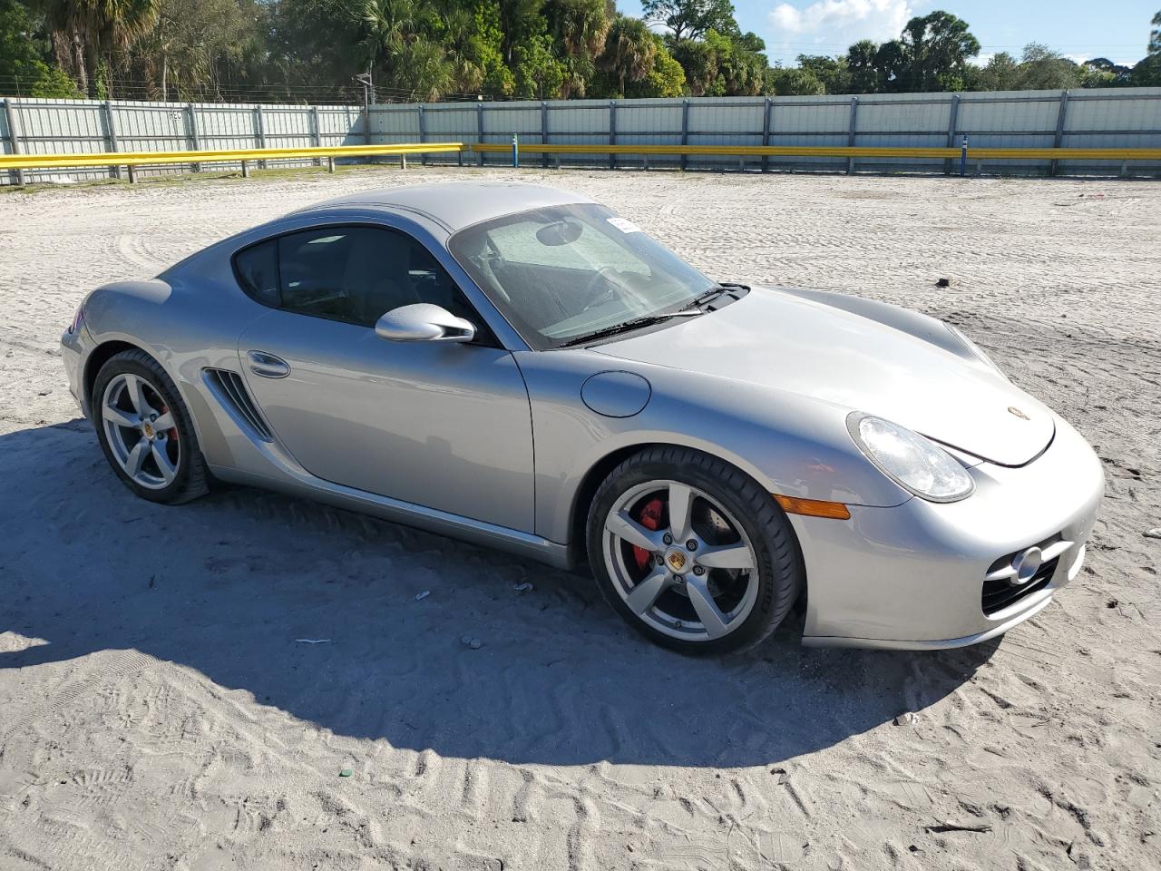2007 Porsche Cayman S Серебряный vin: WP0AB29837U782493