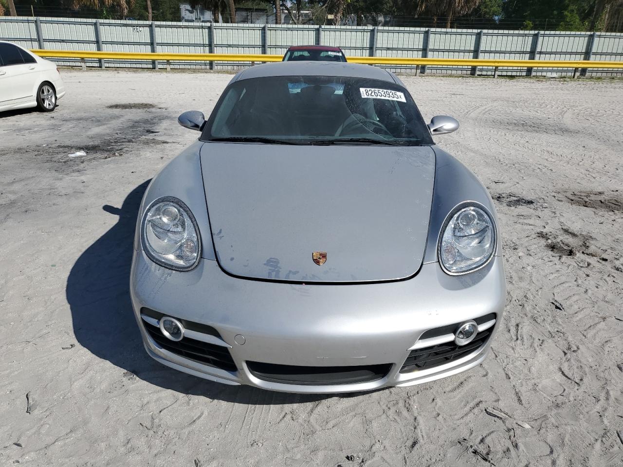 2007 Porsche Cayman S Серебряный vin: WP0AB29837U782493