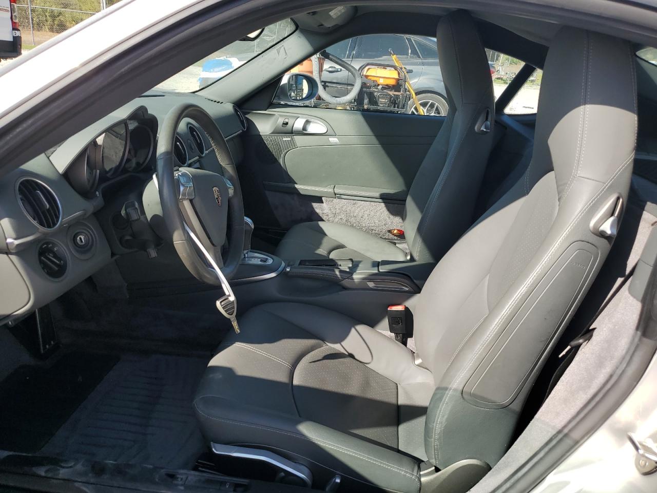 2007 Porsche Cayman S Серебряный vin: WP0AB29837U782493