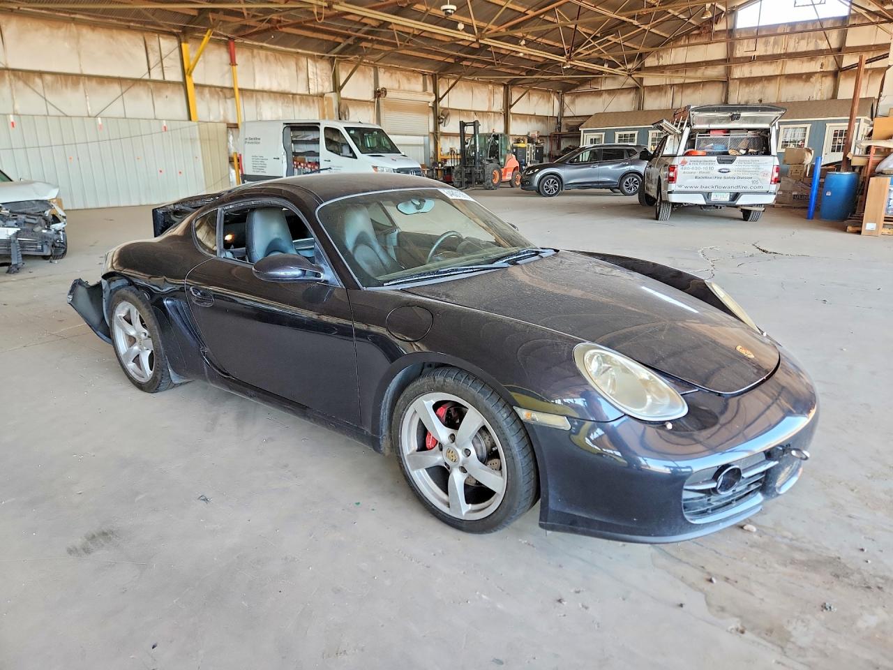 2006 Porsche Cayman S Charcoal vin: WP0AB29846U781139