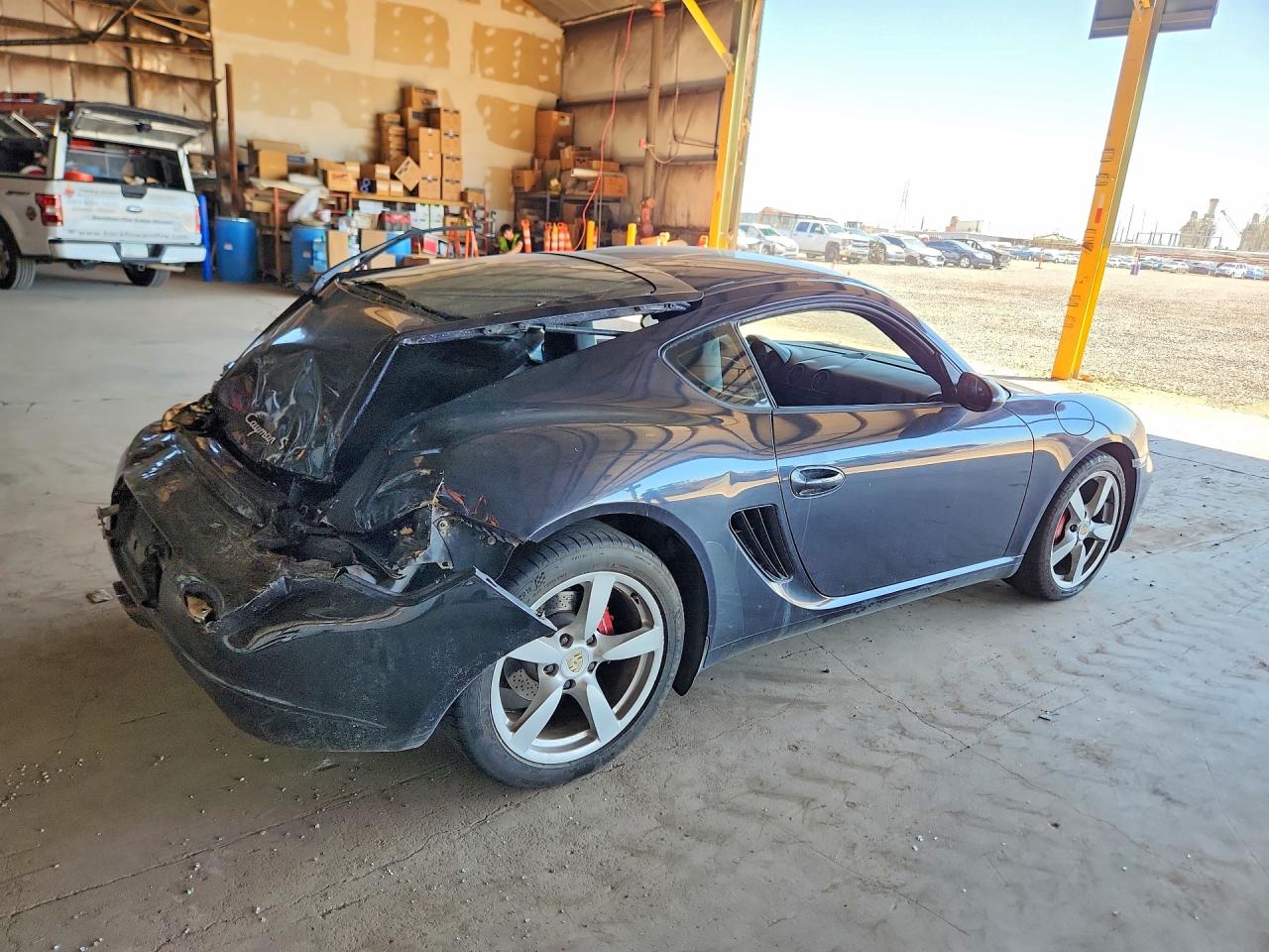 2006 Porsche Cayman S Charcoal vin: WP0AB29846U781139