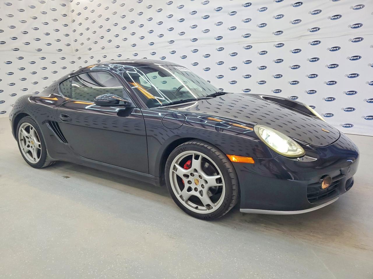 2006 Porsche Cayman S Black vin: WP0AB29846U782114