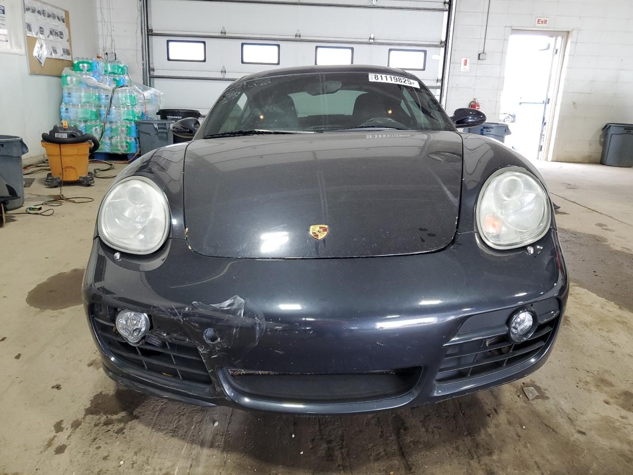 2007 Porsche Cayman S Gray vin: WP0AB29847U780624