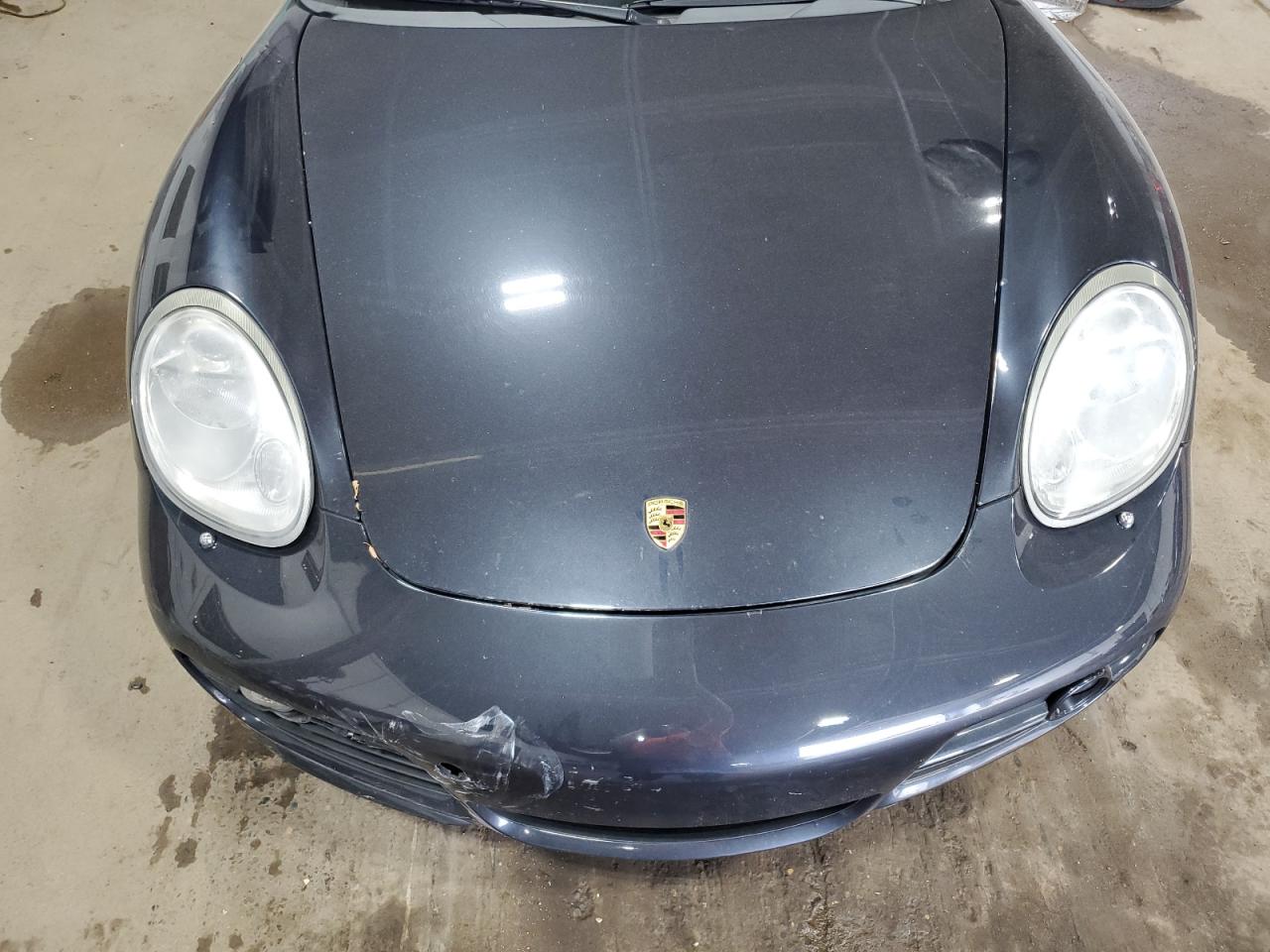 2007 Porsche Cayman S Gray vin: WP0AB29847U780624
