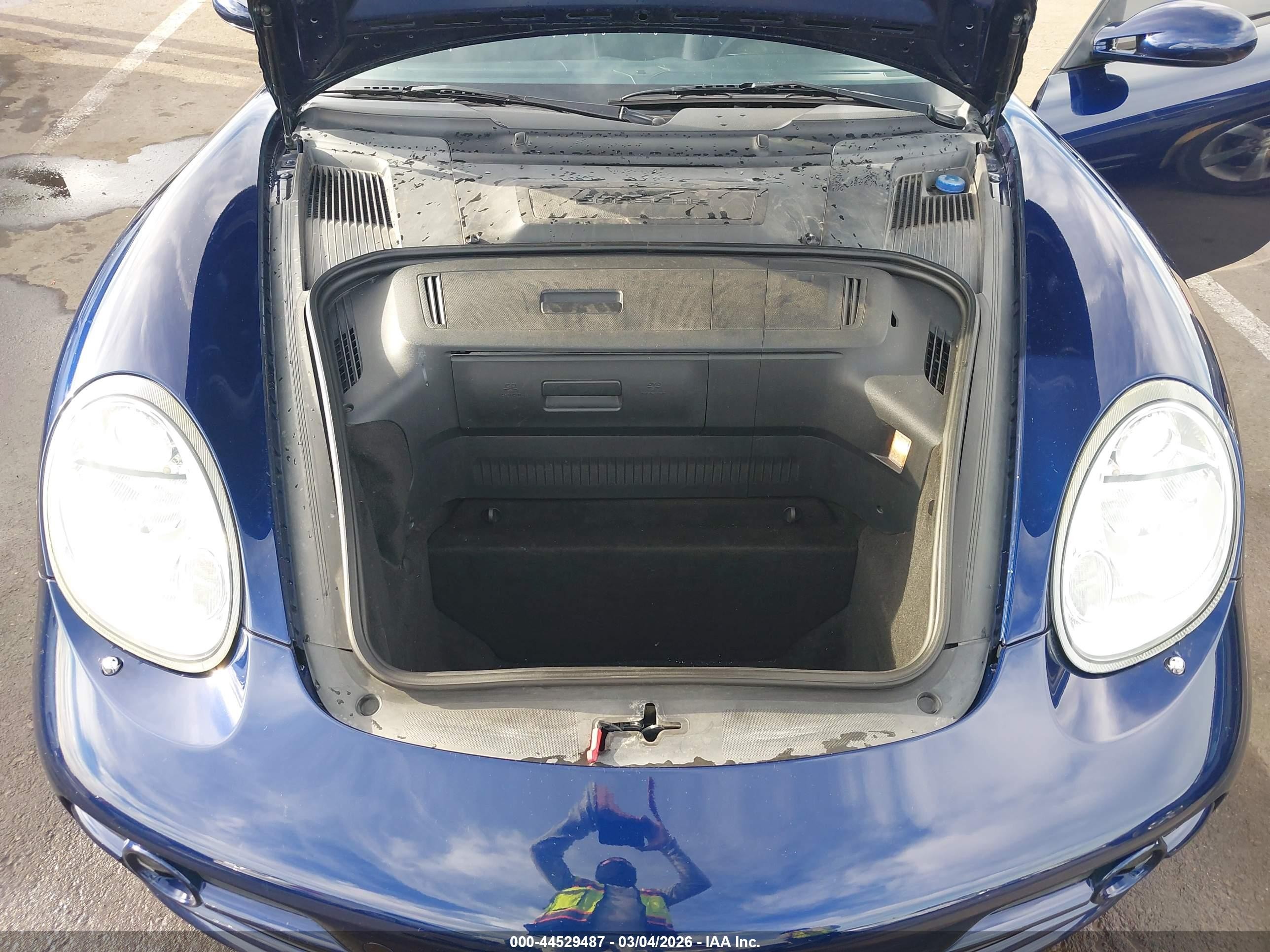 2007 Porsche Cayman S   Blue vin: WP0AB29847U782230