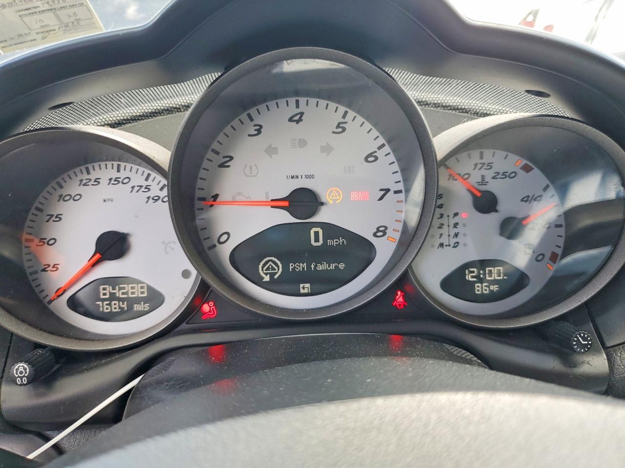 2008 Porsche Cayman S Черный vin: WP0AB29848U780270