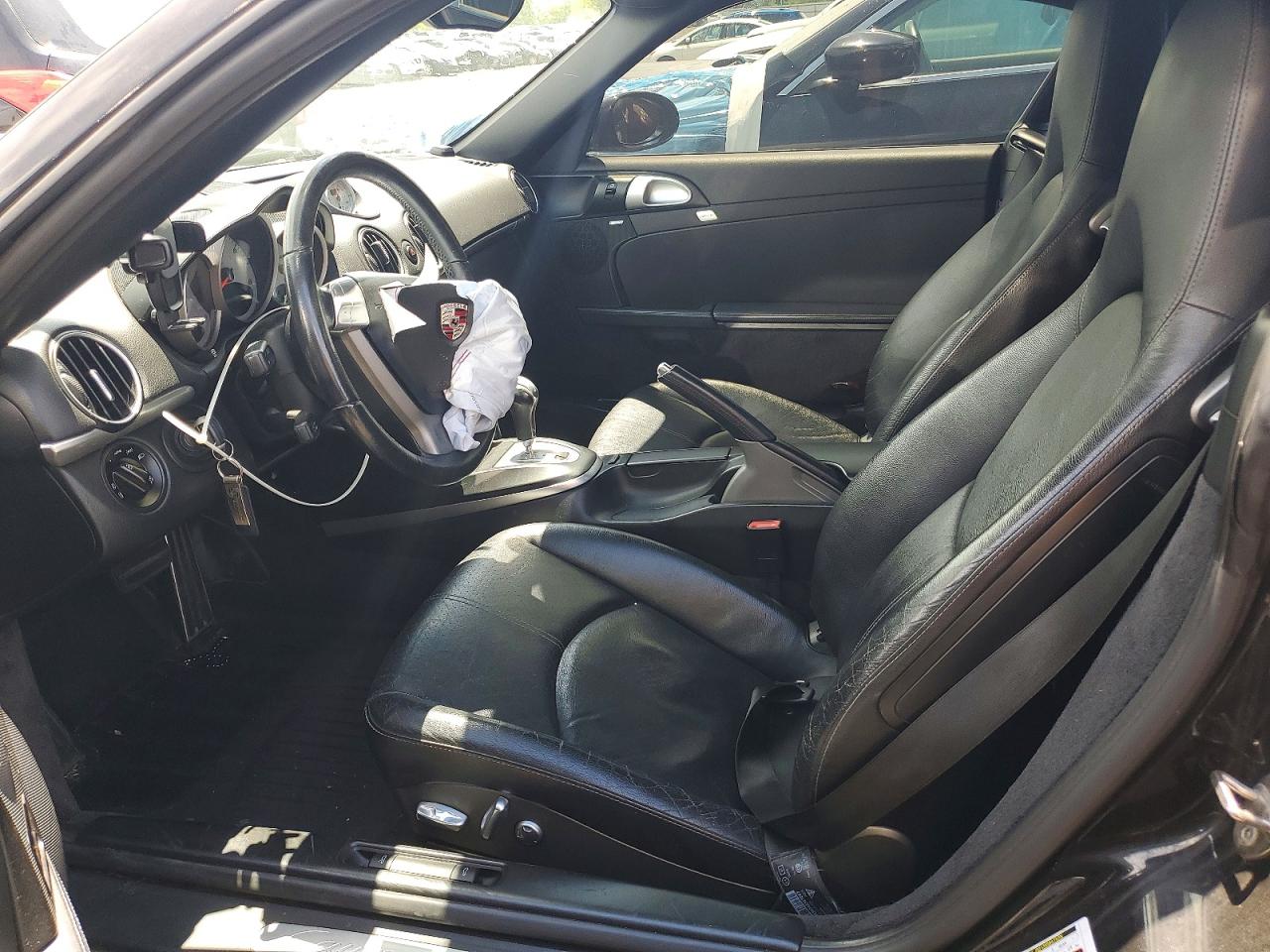 2008 Porsche Cayman S Черный vin: WP0AB29848U780270