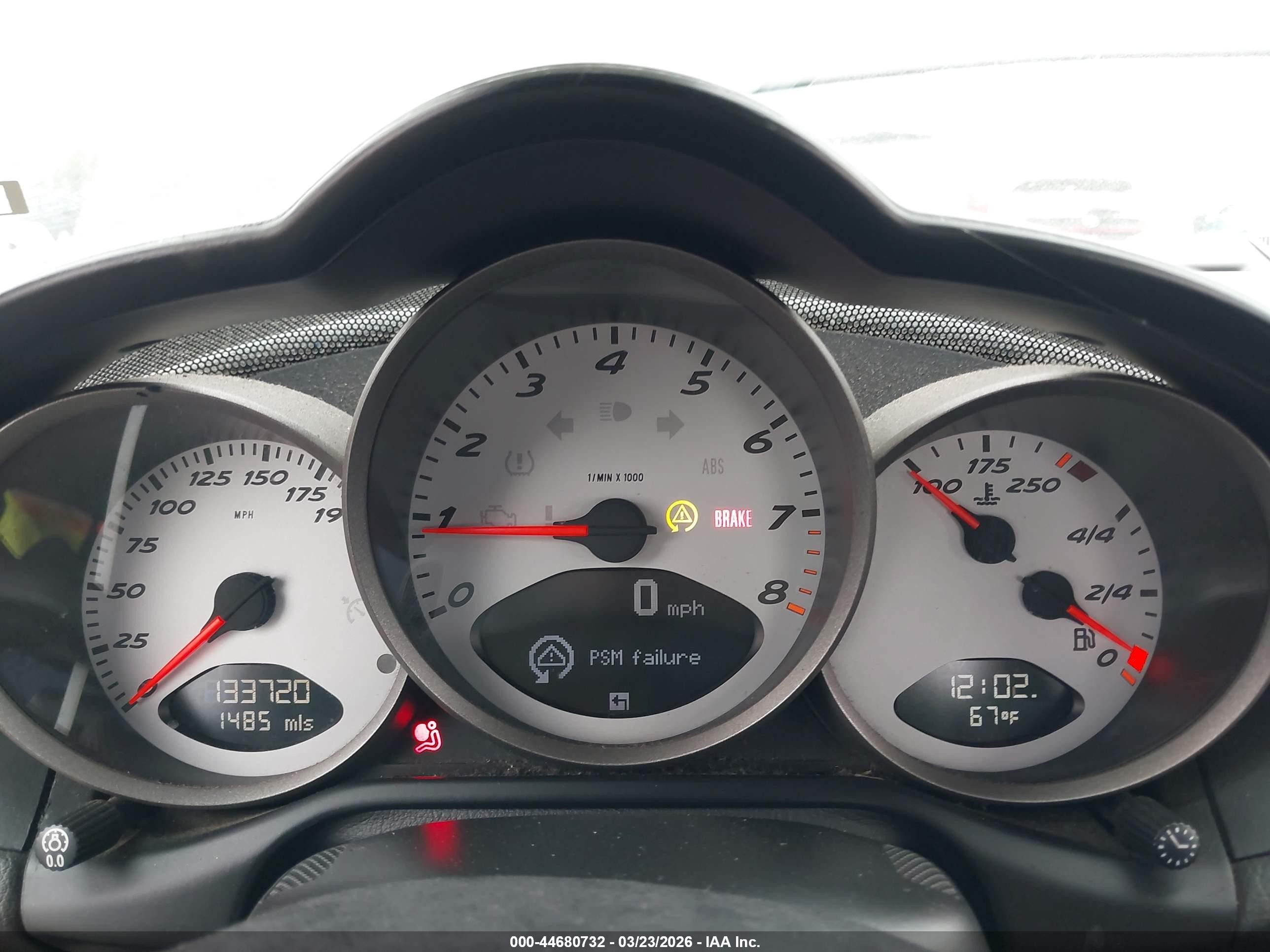 2006 Porsche Cayman S   Black vin: WP0AB29856U781036