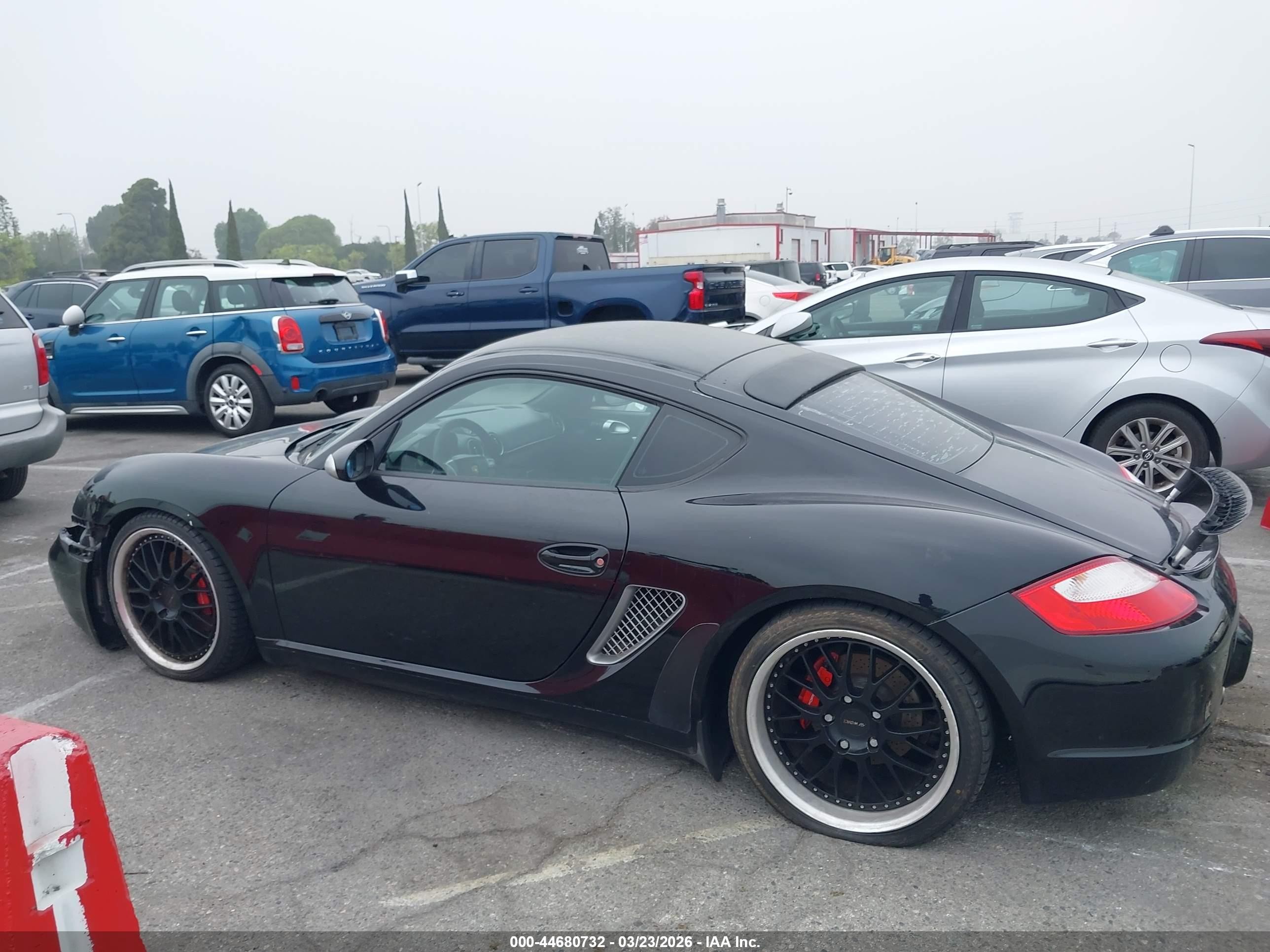 2006 Porsche Cayman S   Black vin: WP0AB29856U781036