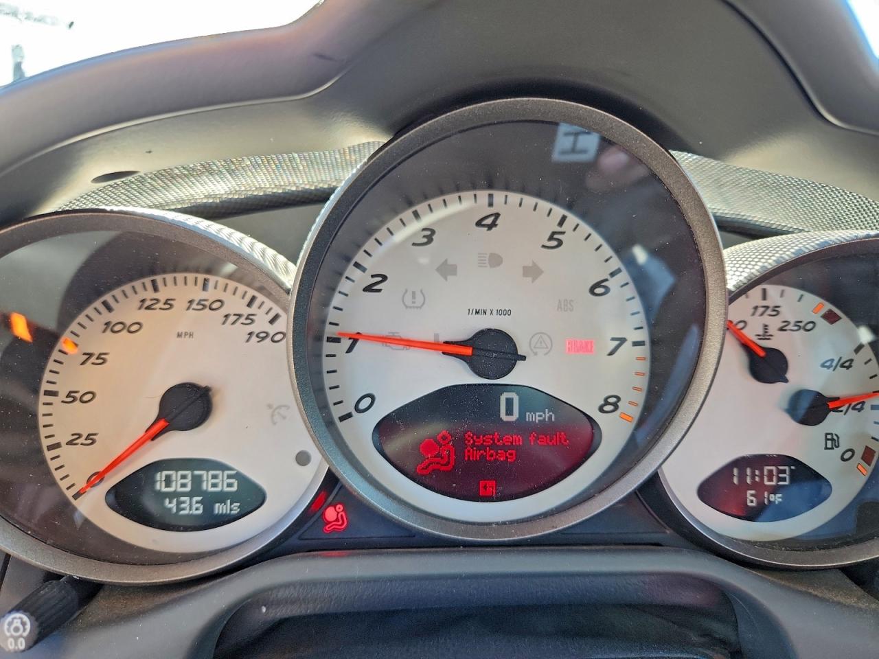 2007 Porsche Cayman S Burgundy vin: WP0AB29857U780390