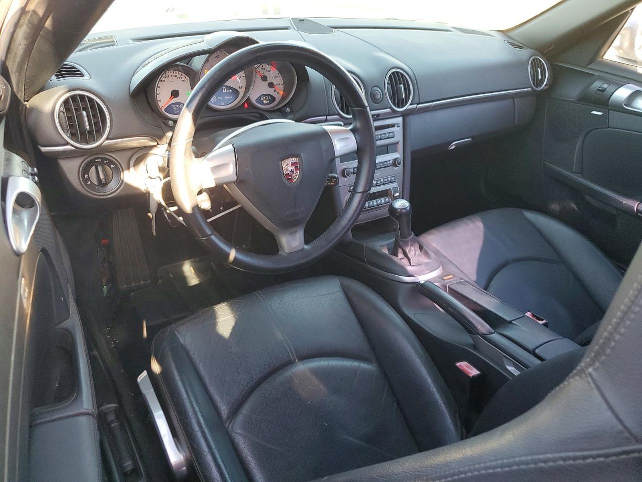 2007 Porsche Cayman S Silver vin: WP0AB29857U780888