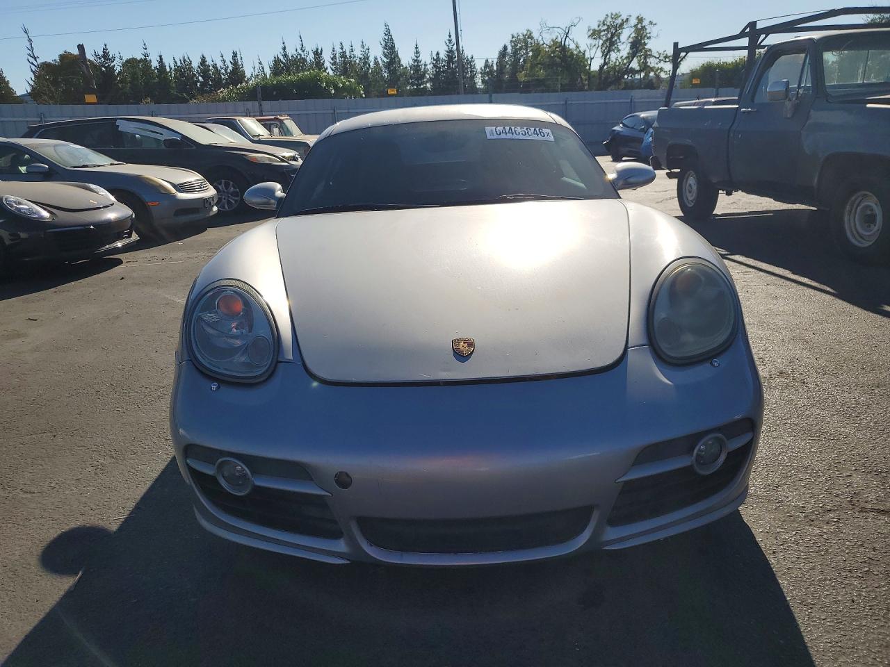 2007 Porsche Cayman S Silver vin: WP0AB29857U780888