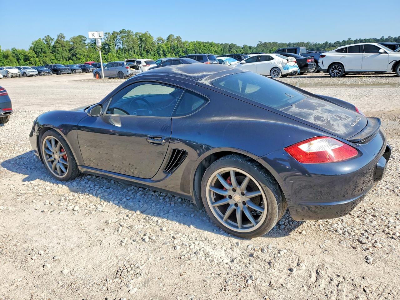 2007 Porsche Cayman S Black vin: WP0AB29867U780964