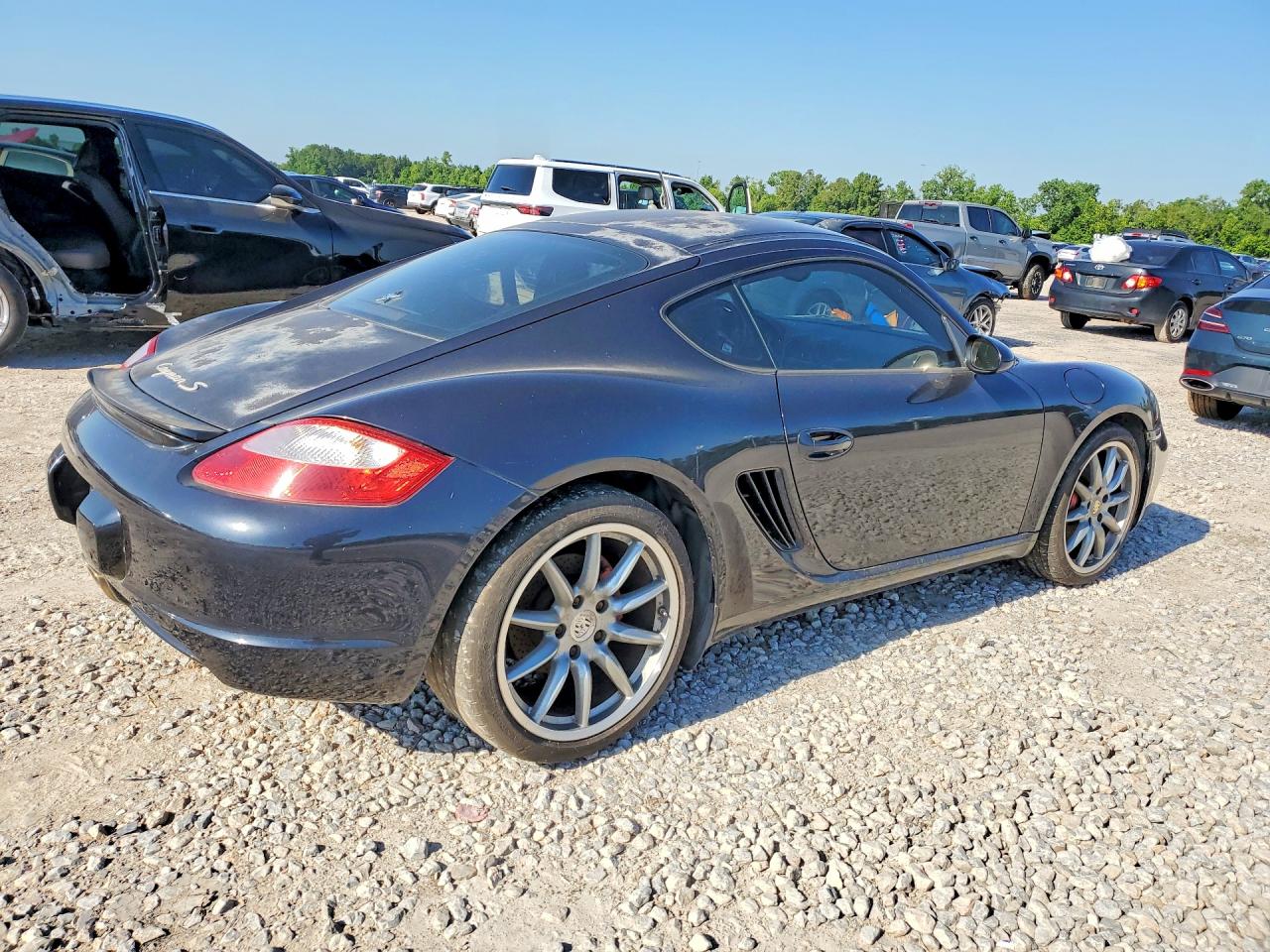 2007 Porsche Cayman S Black vin: WP0AB29867U780964