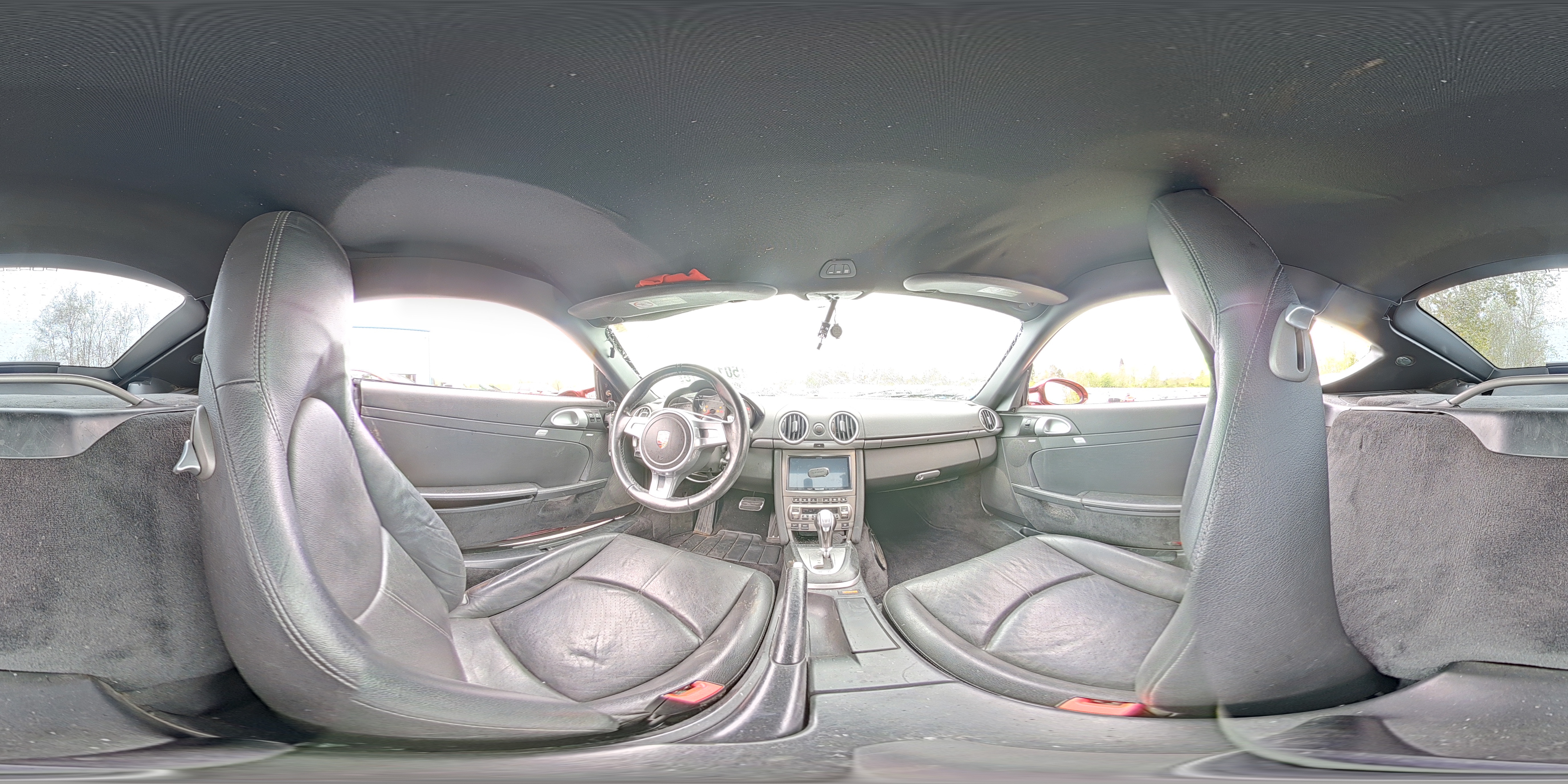 2007 Porsche Cayman S Burgundy vin: WP0AB29867U781791