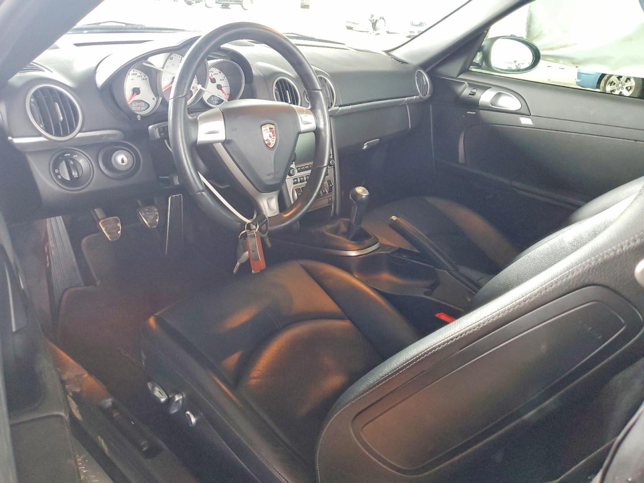 2007 Porsche Cayman S Gray vin: WP0AB29877U782884