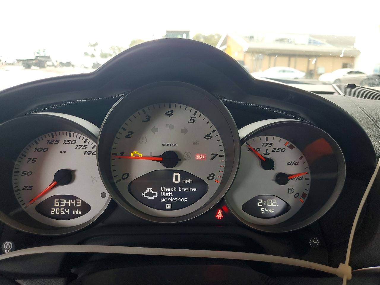 2007 Porsche Cayman S Gray vin: WP0AB29877U782884