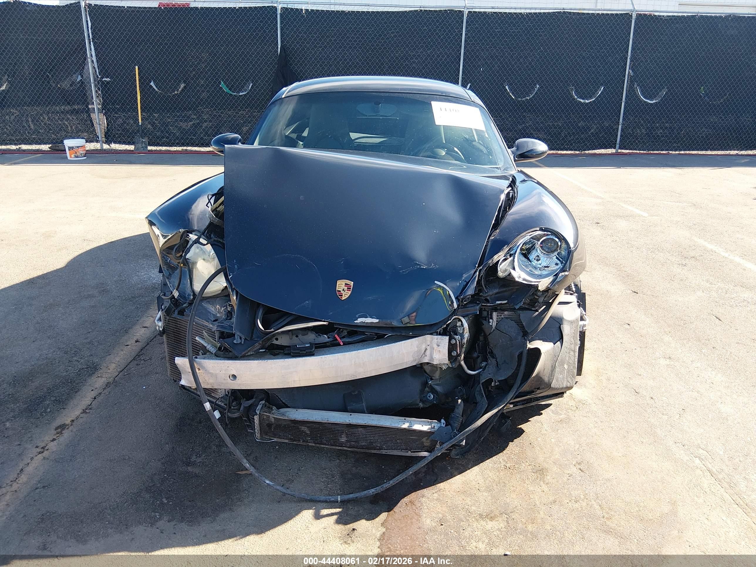 2007 Porsche Cayman S   Blue vin: WP0AB29877U783579