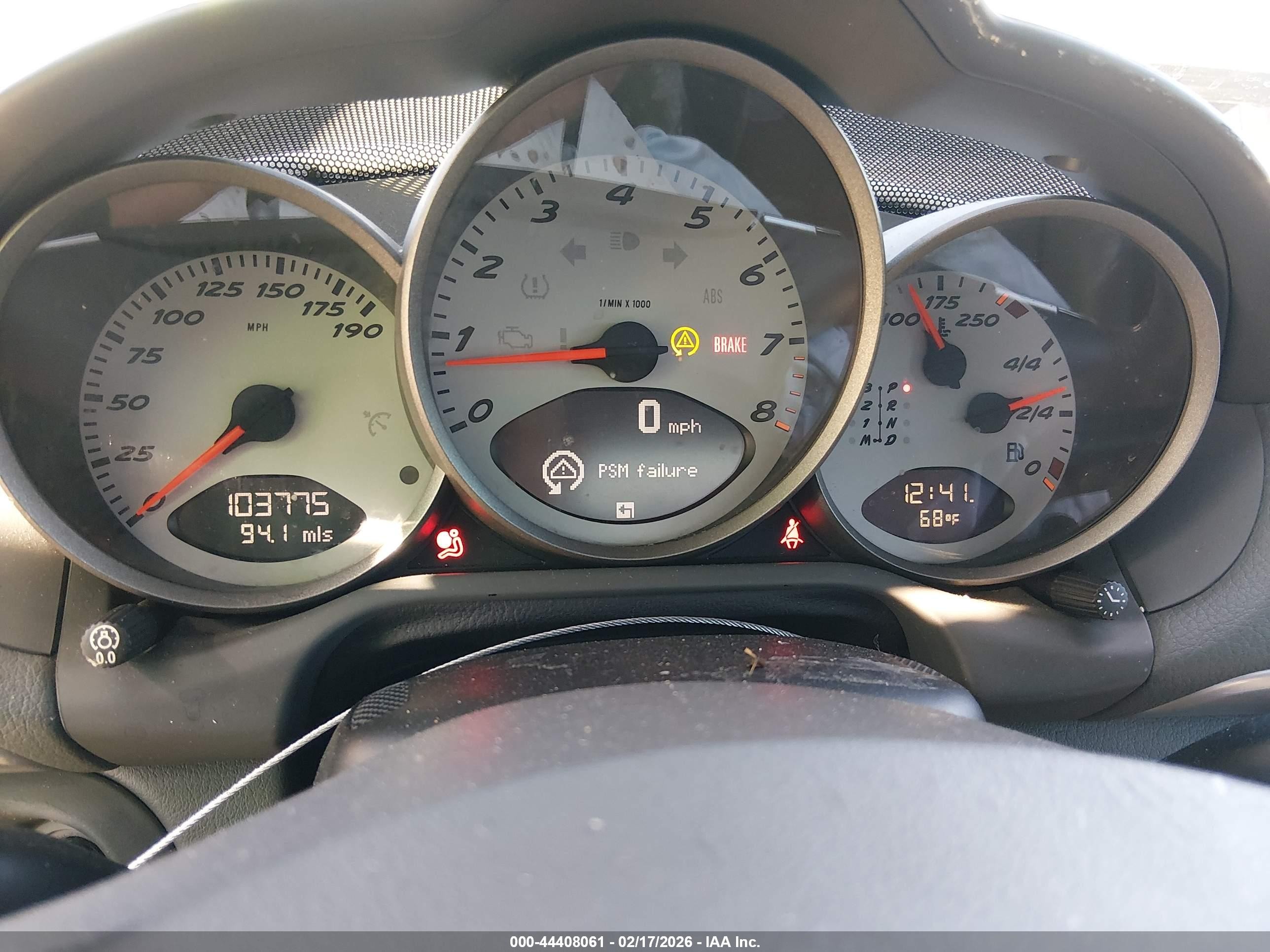 2007 Porsche Cayman S   Blue vin: WP0AB29877U783579