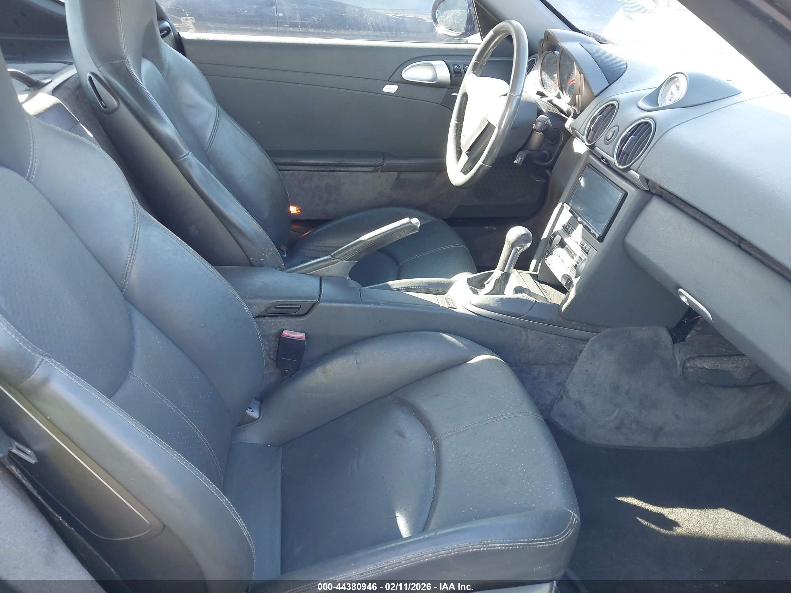 2008 Porsche Cayman S   Dark Blue vin: WP0AB29878U780649