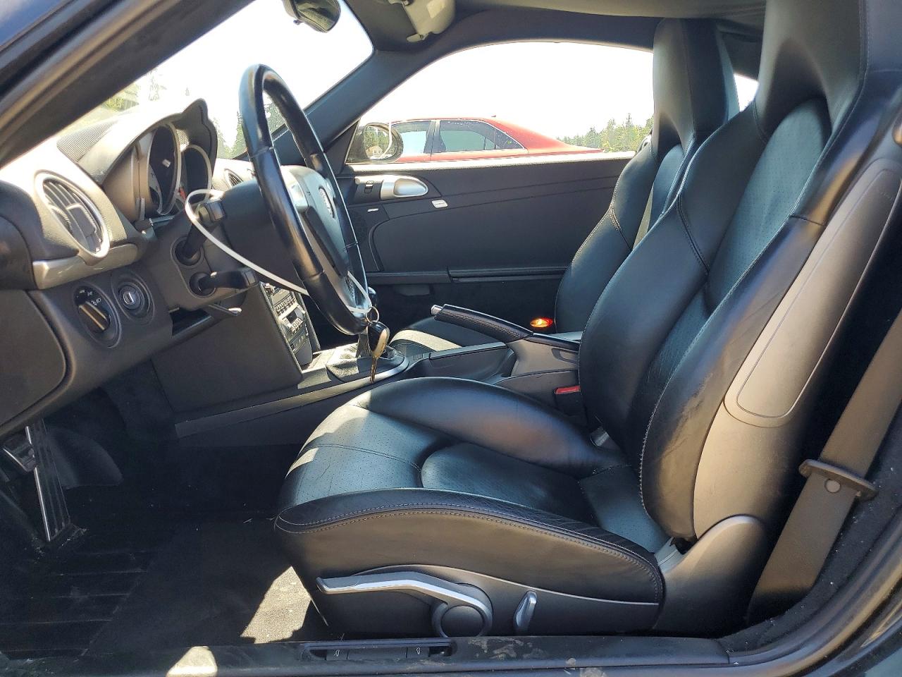2006 Porsche Cayman S Black vin: WP0AB29886U780558