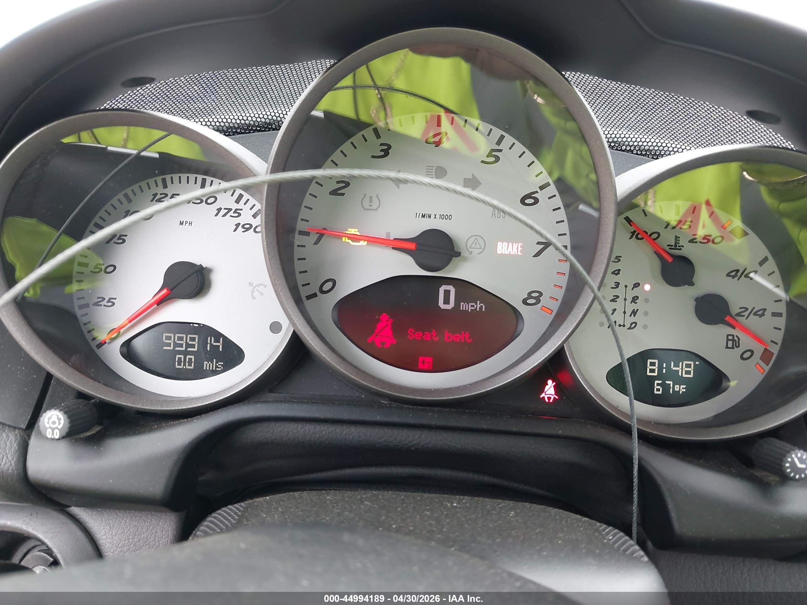 2006 Porsche Cayman S   Silver vin: WP0AB29886U782732