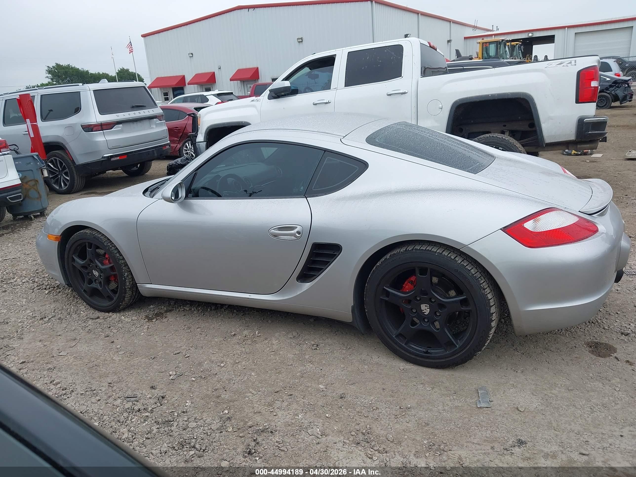 2006 Porsche Cayman S   Silver vin: WP0AB29886U782732