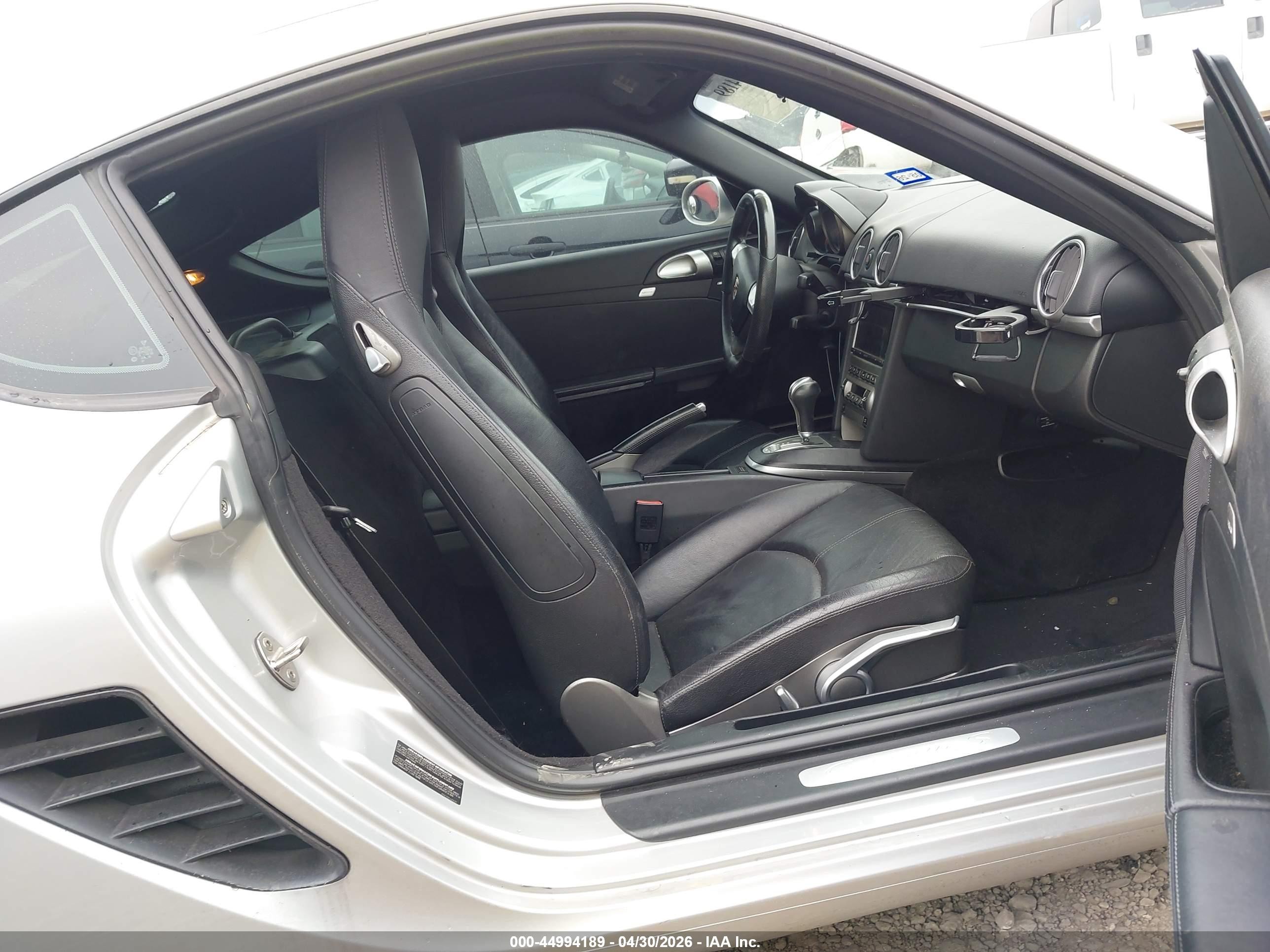 2006 Porsche Cayman S   Silver vin: WP0AB29886U782732