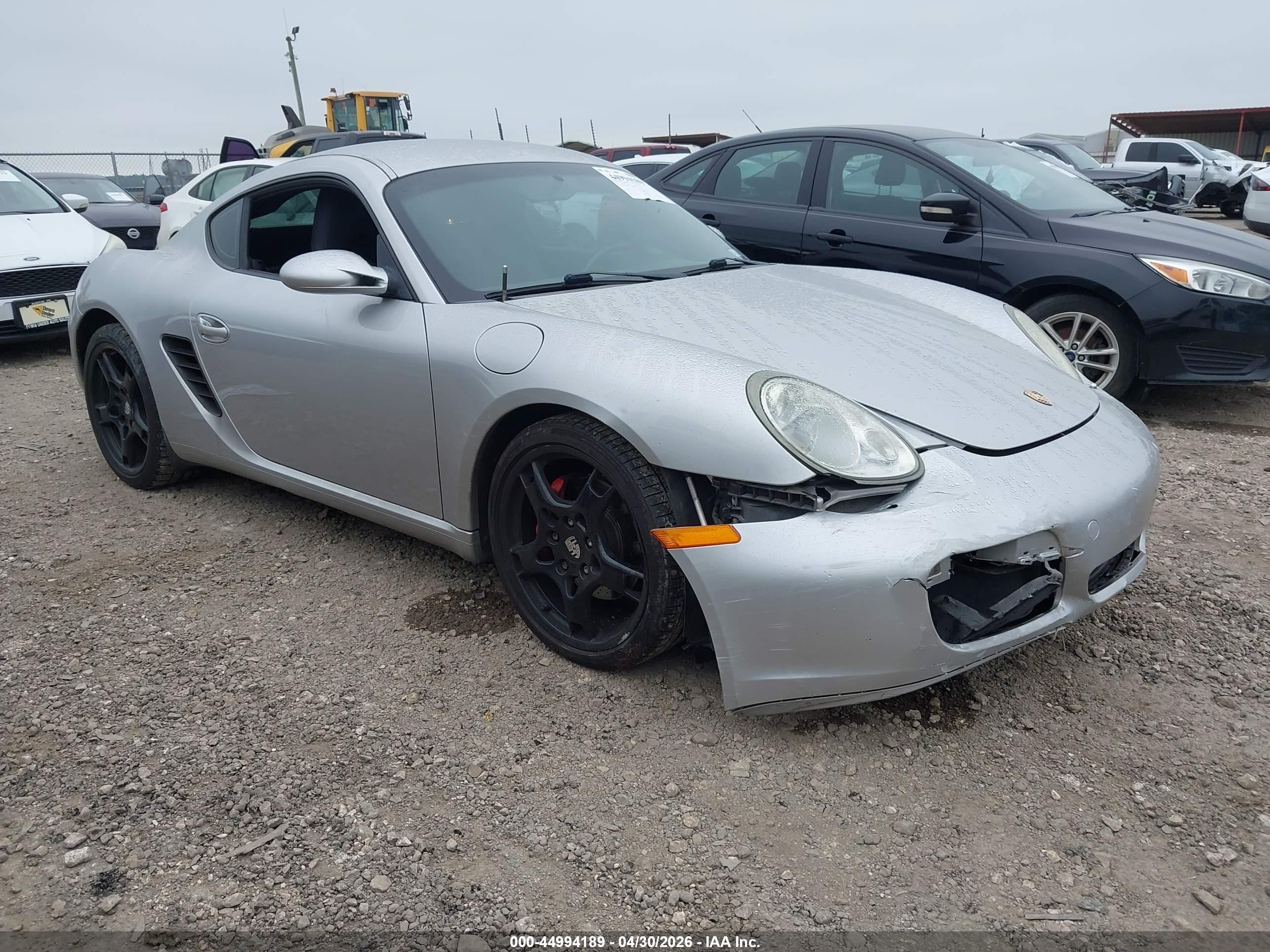 2006 Porsche Cayman S   Silver vin: WP0AB29886U782732