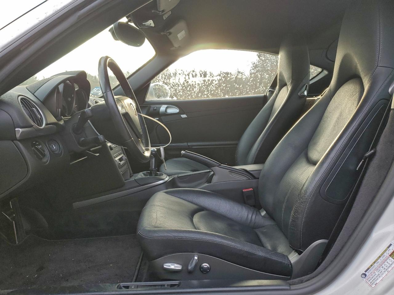 2007 Porsche Cayman S White vin: WP0AB29887U781694
