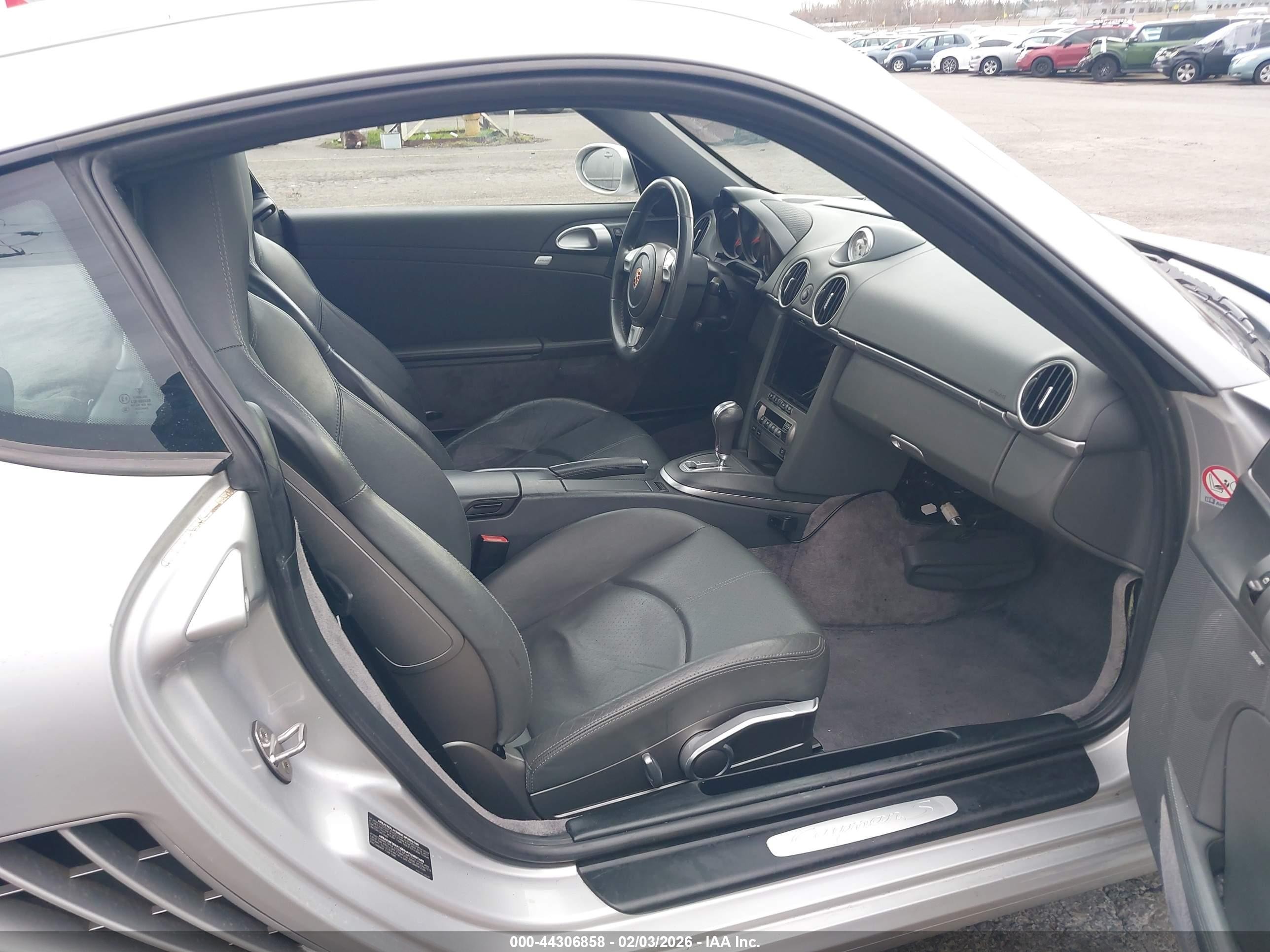 2006 Porsche Cayman S   Silver vin: WP0AB29896U781153
