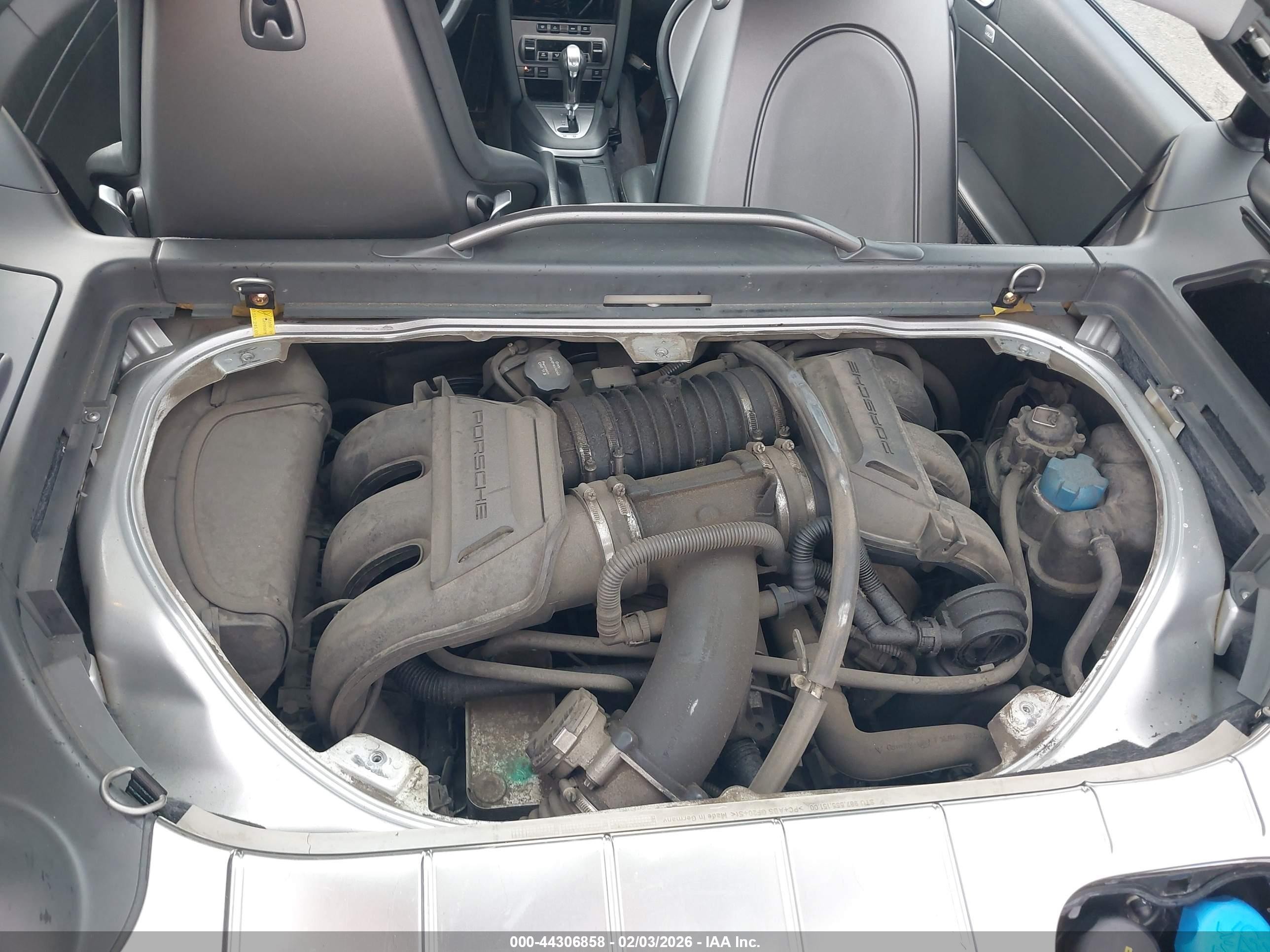 2006 Porsche Cayman S   Silver vin: WP0AB29896U781153