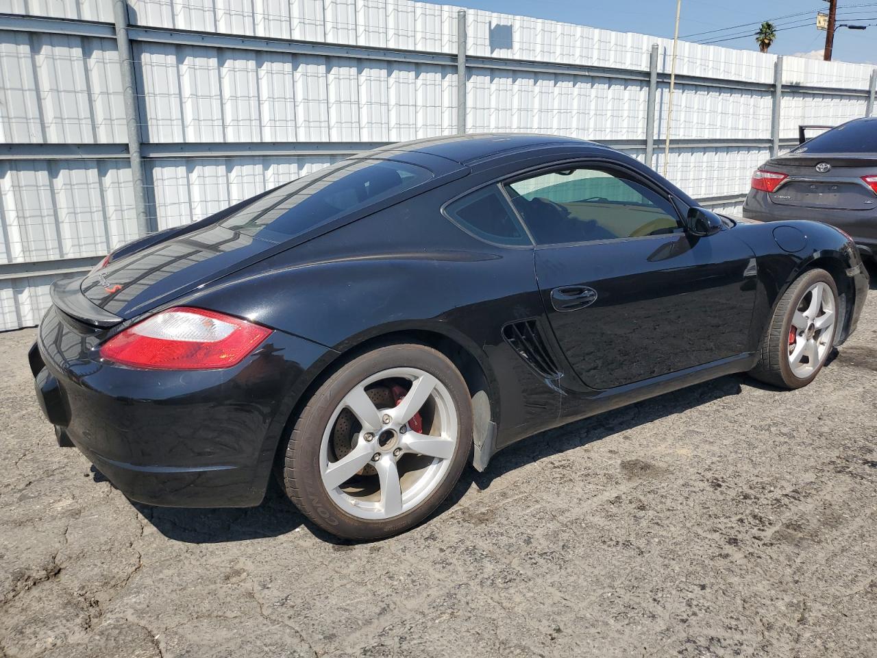 2007 Porsche Cayman S Black vin: WP0AB29897U782854