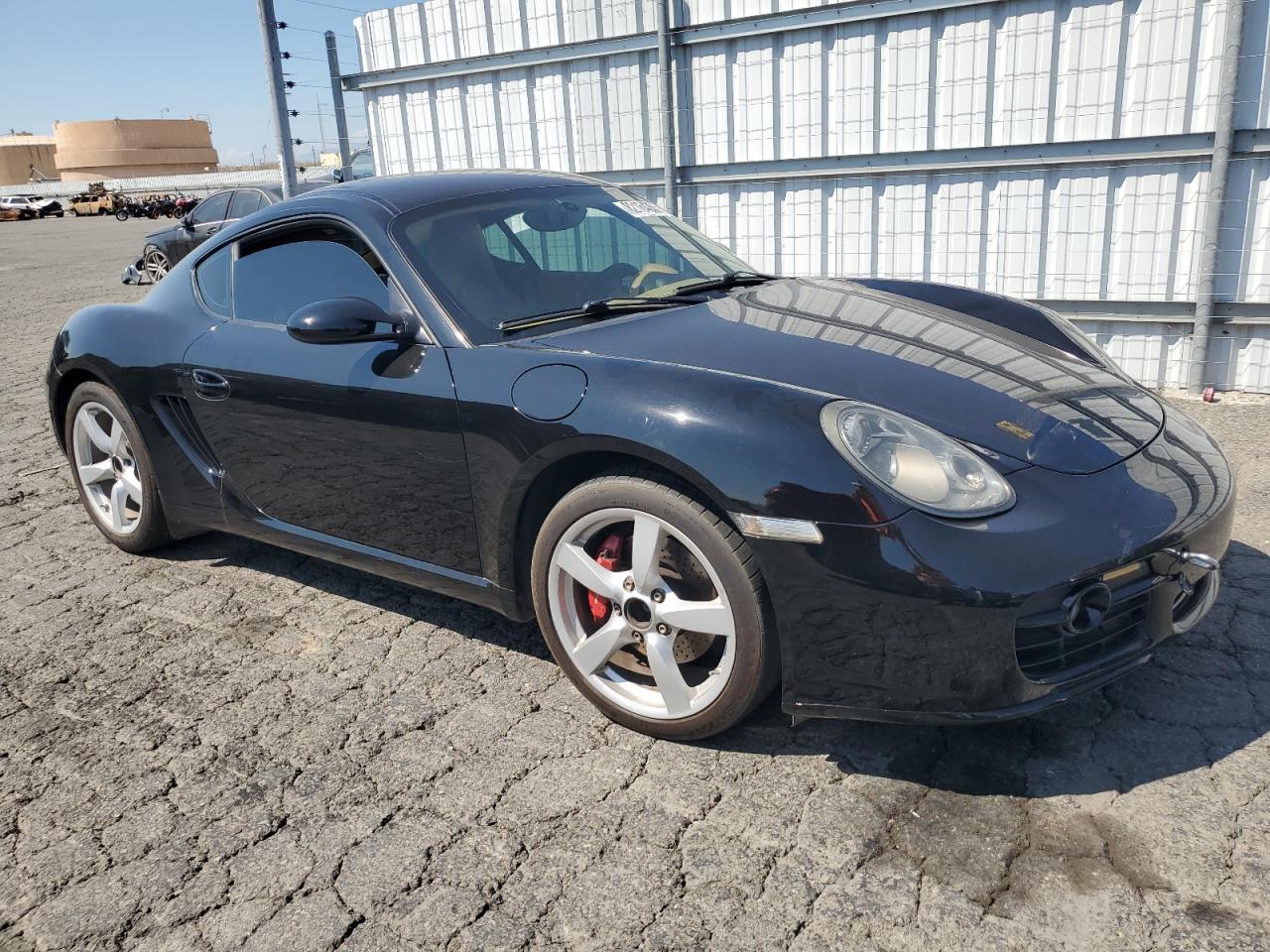 2007 Porsche Cayman S Black vin: WP0AB29897U782854