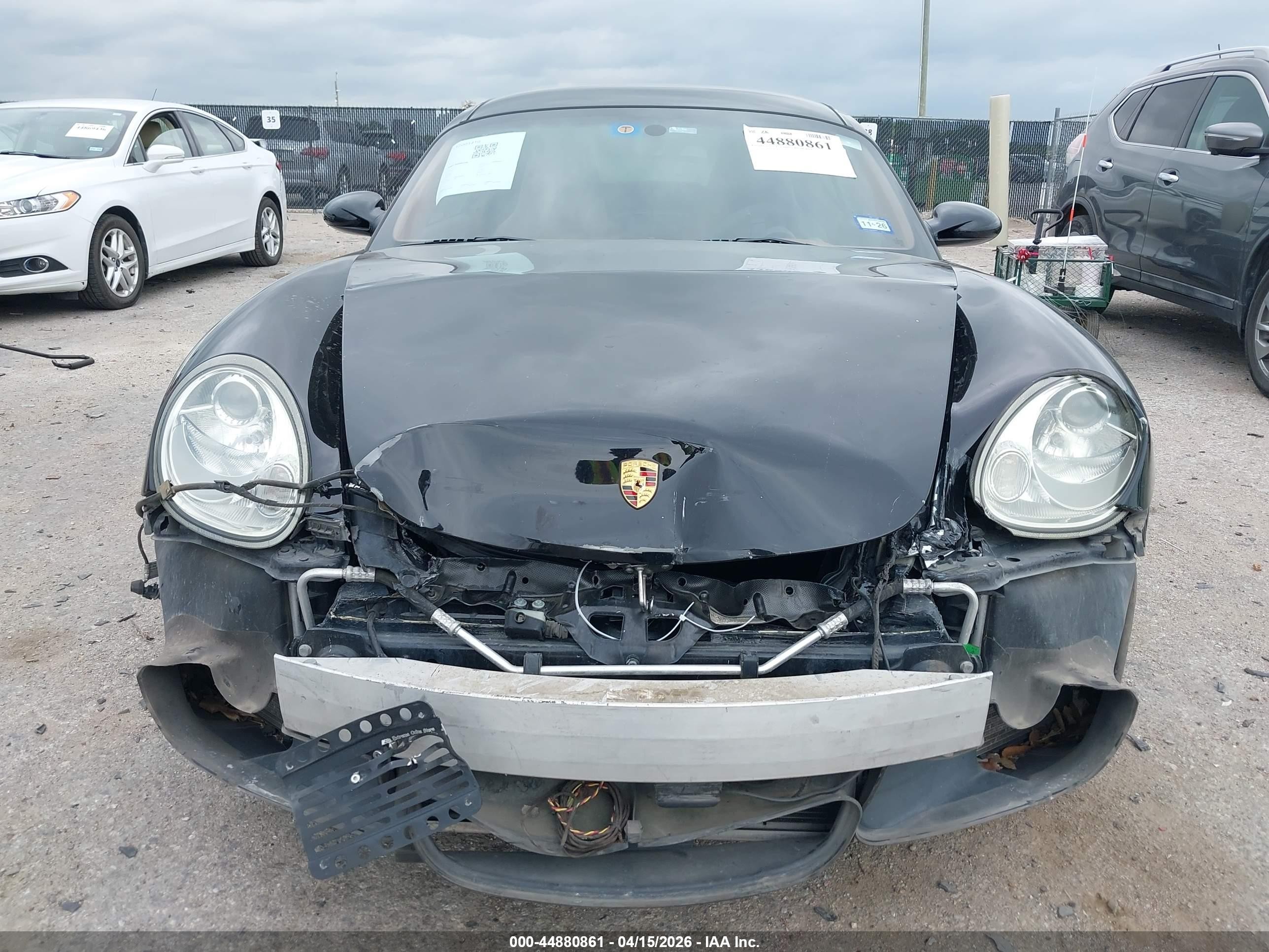 2007 Porsche Cayman S   Black vin: WP0AB29897U783471