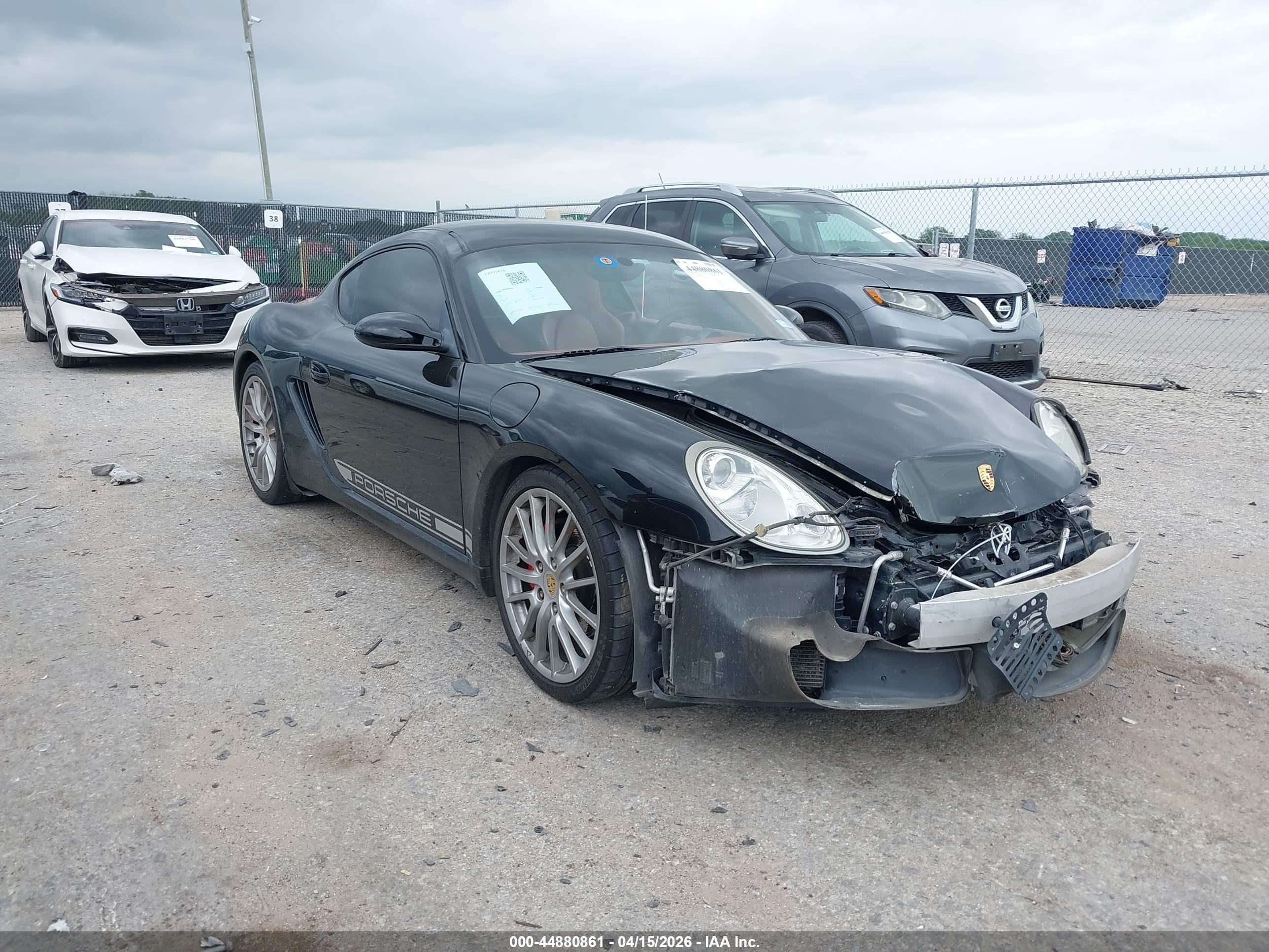 2007 Porsche Cayman S   Black vin: WP0AB29897U783471