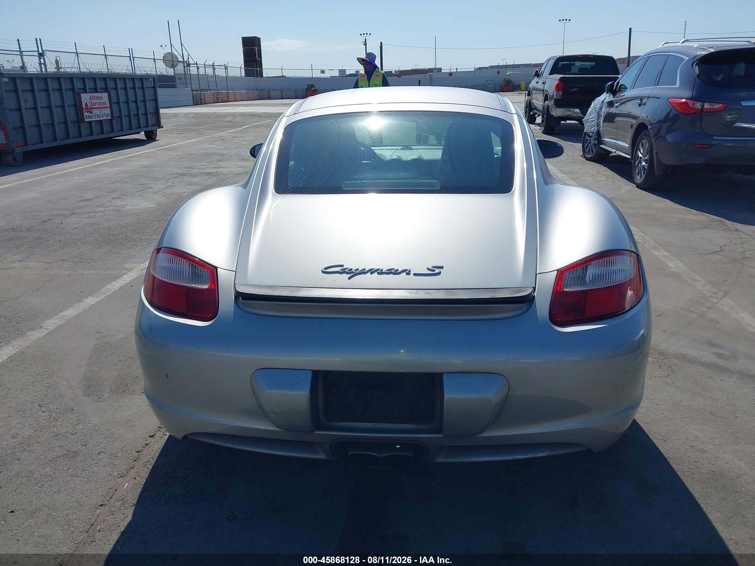 2006 Porsche Cayman S   Silver vin: WP0AB298X6U782652