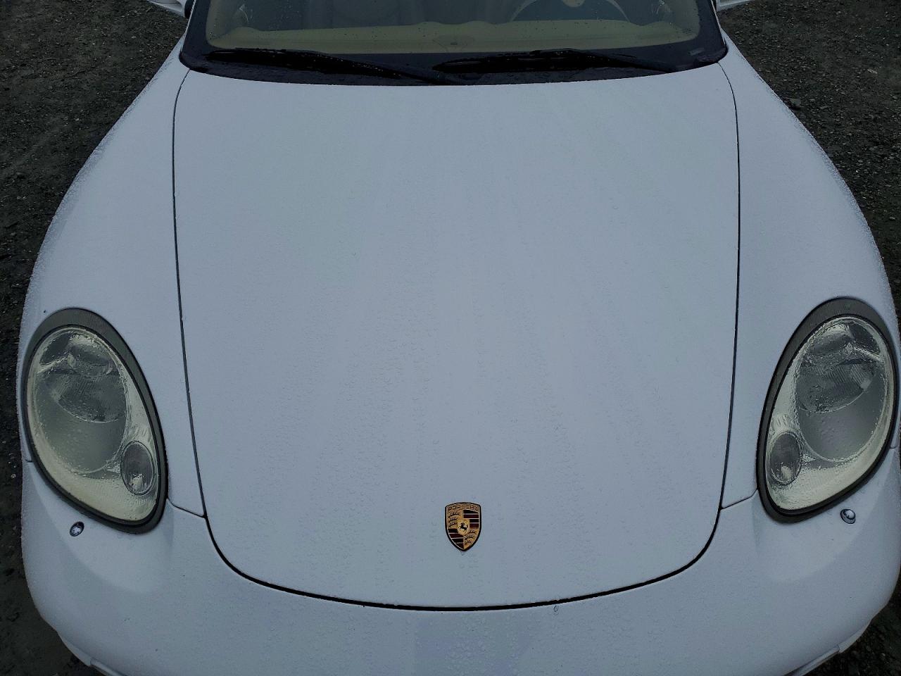 2007 Porsche Cayman S White vin: WP0AB298X7U780126