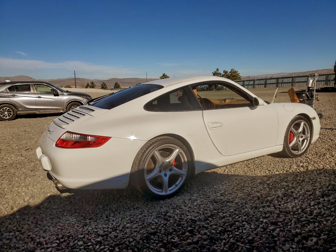 2008 Porsche 911 Carrera S Белый vin: WP0AB29908S730678