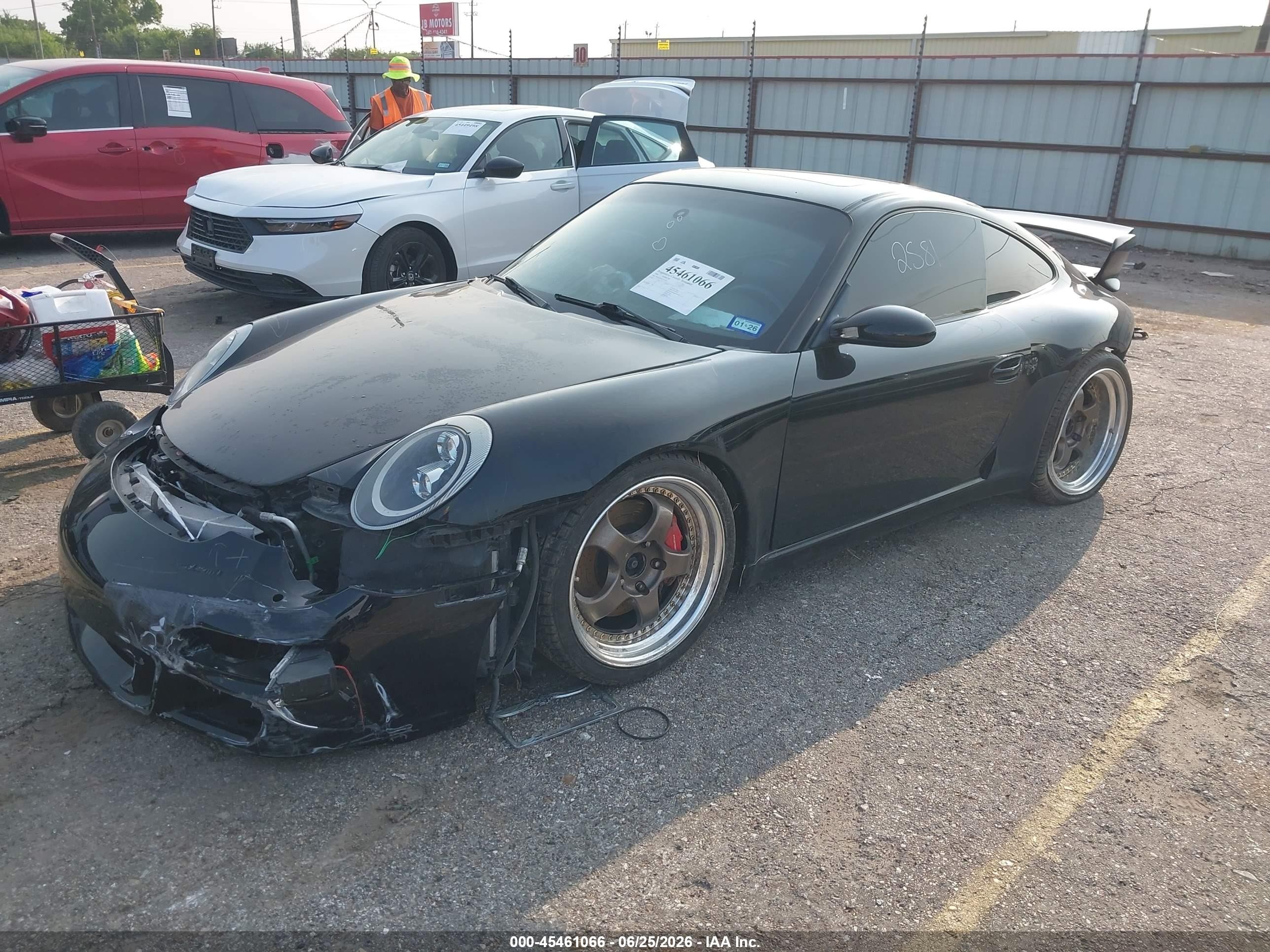 2006 Porsche 911 Carrera/carrera 4s/carrera S Black vin: WP0AB29926S742263