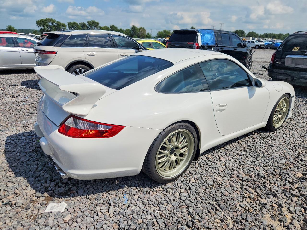 2007 Porsche 911 Carrera S White vin: WP0AB29927S731815