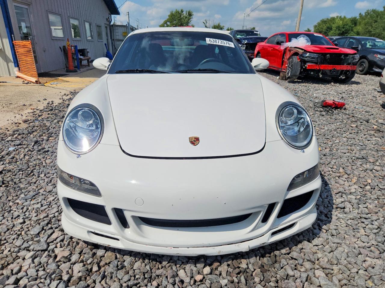 2007 Porsche 911 Carrera S White vin: WP0AB29927S731815