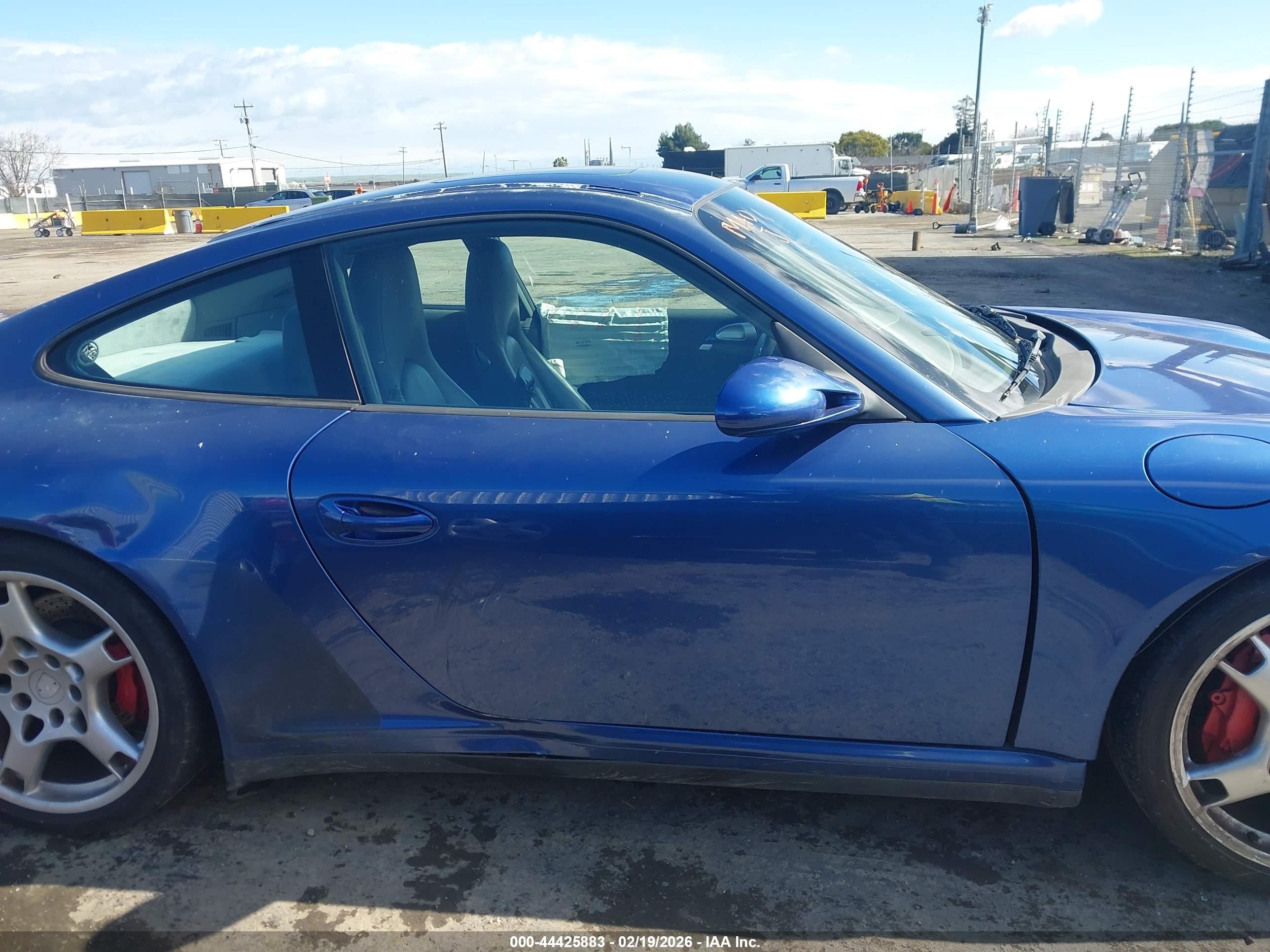 2008 Porsche 911 Carrera 4s Blue vin: WP0AB29928S730486