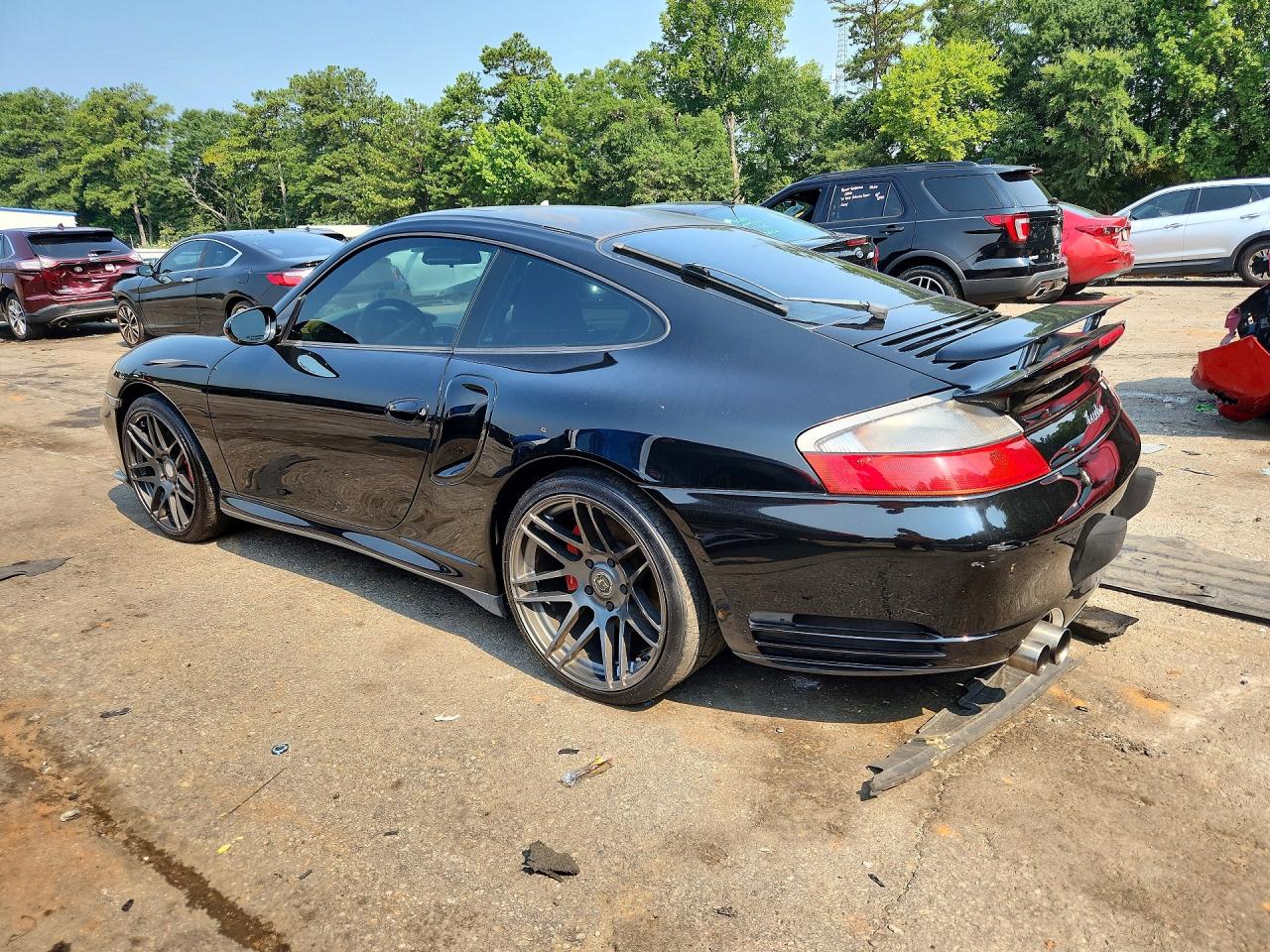 2001 Porsche 911 Turbo Black vin: WP0AB29961S686434