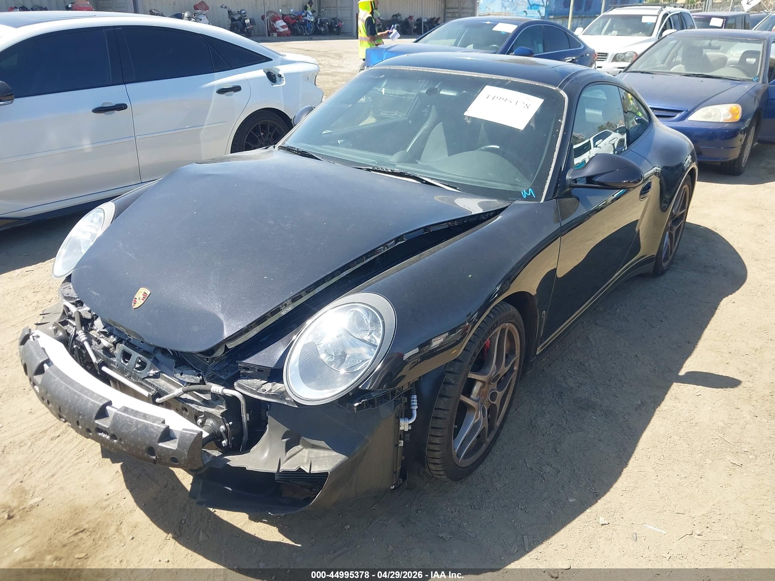 2009 Porsche 911 Carrera 4s/carrera S Black vin: WP0AB29979S721946