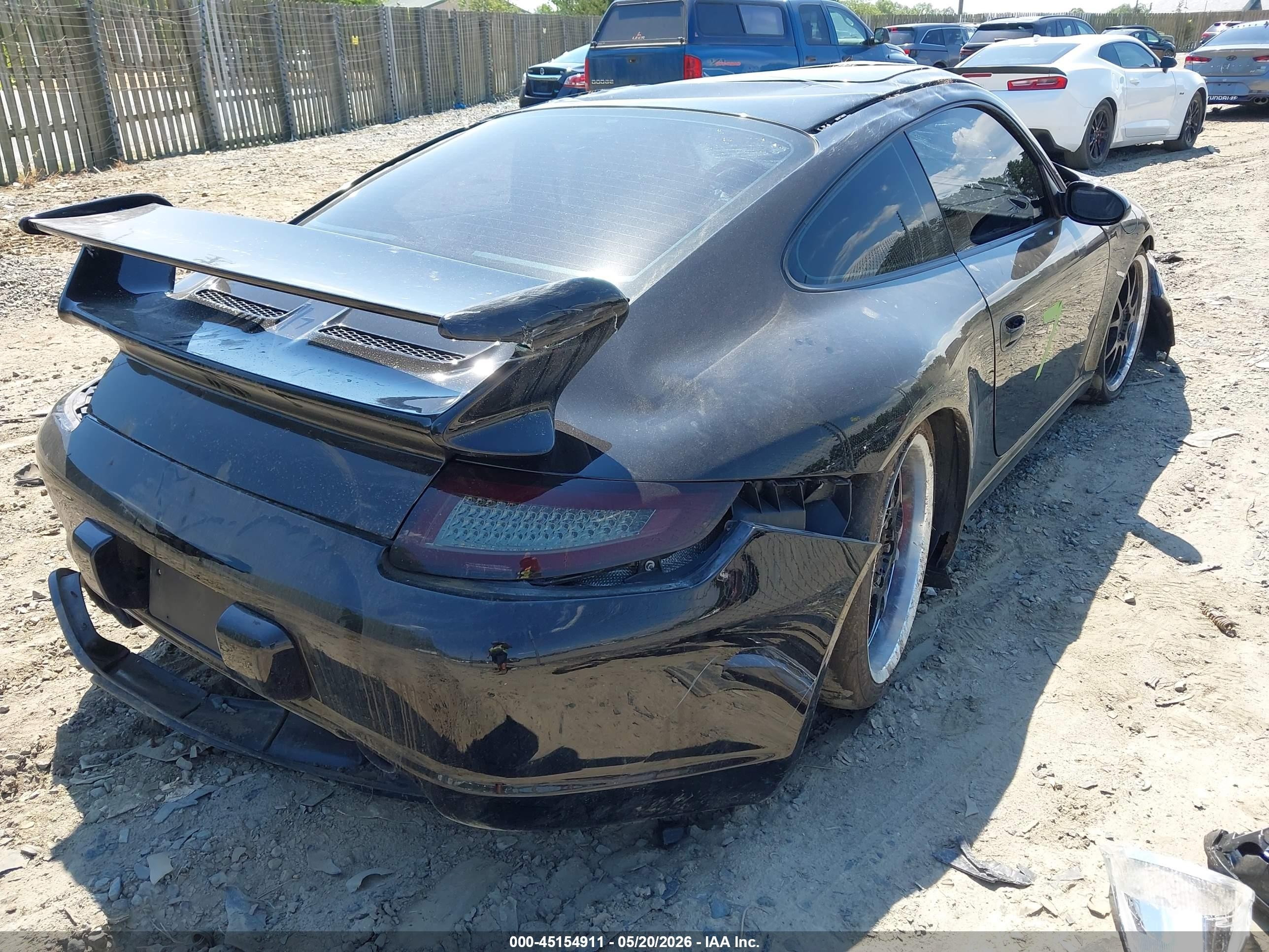 2007 Porsche 911 Carrera 4s/carrera S Black vin: WP0AB29987S730068